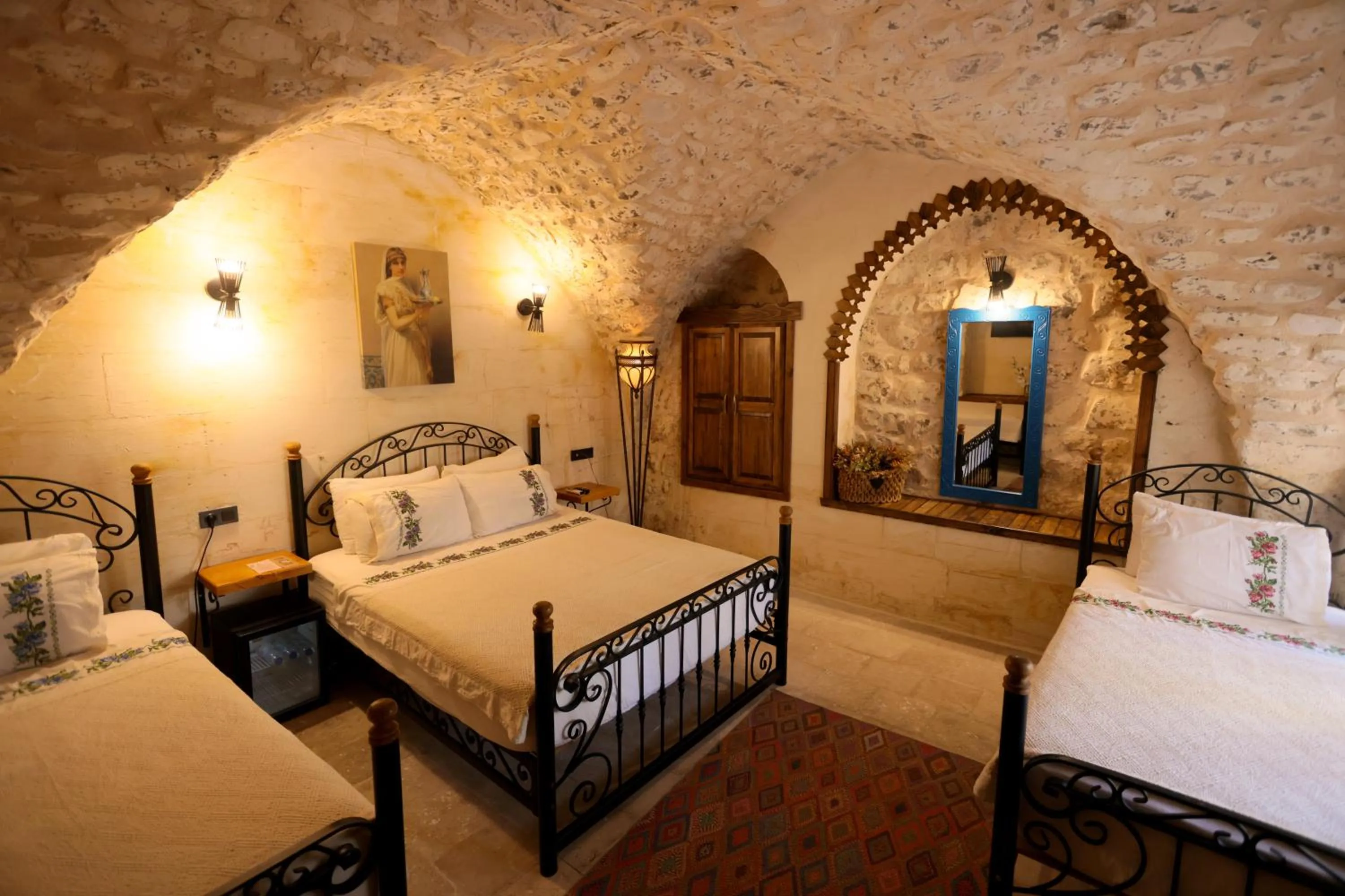 Bed in ASTARTE HOTEL