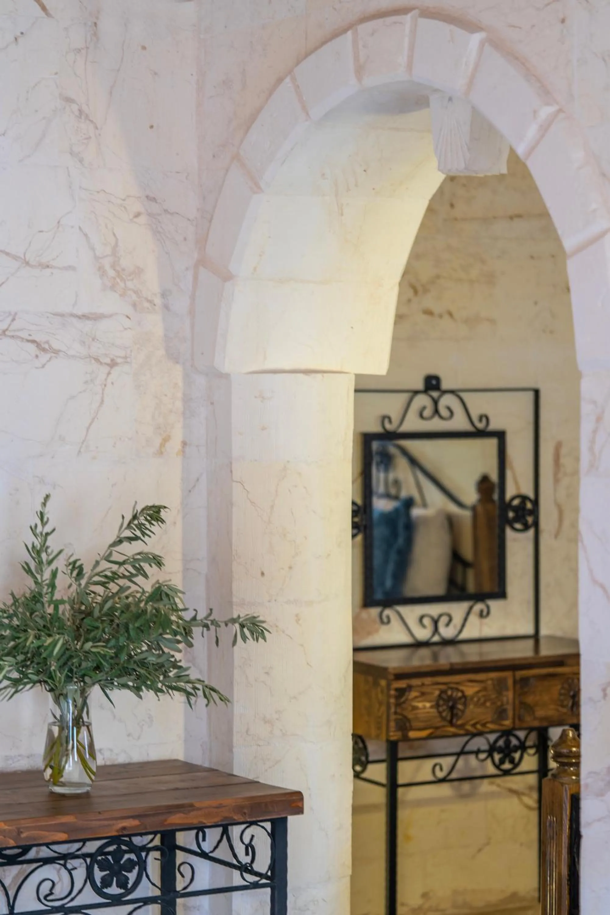 Decorative detail in ASTARTE HOTEL