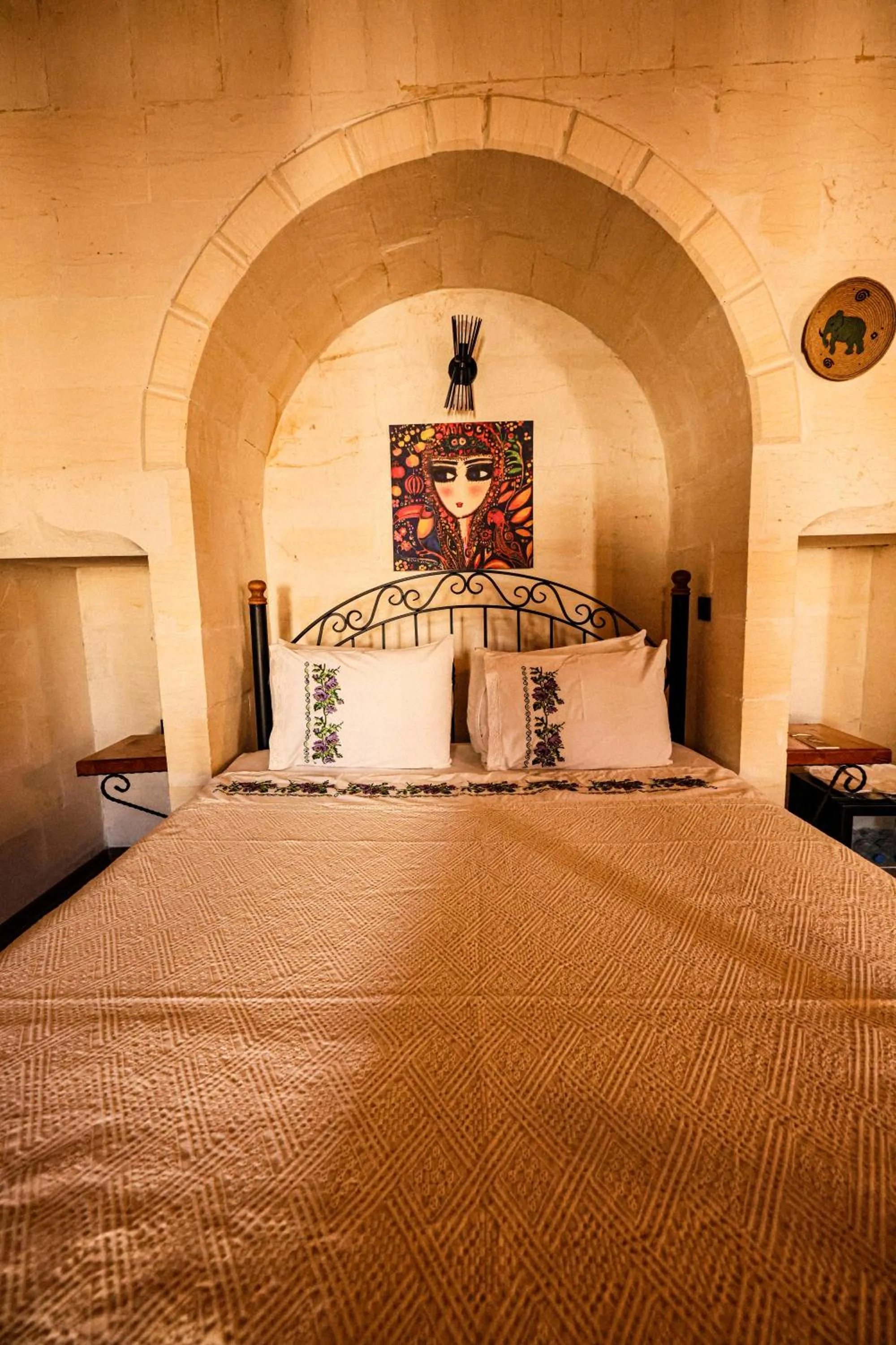 Bed in ASTARTE HOTEL