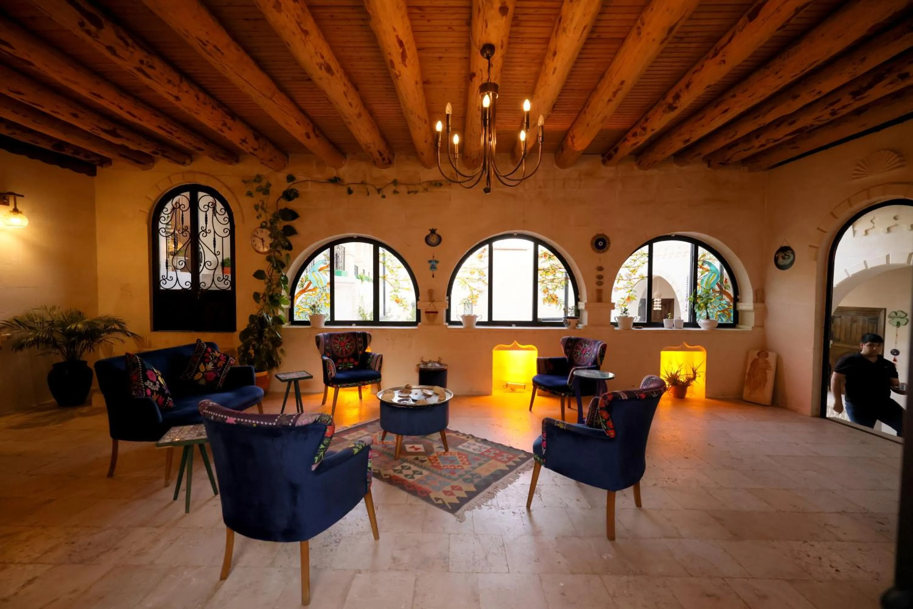 Living room in ASTARTE HOTEL