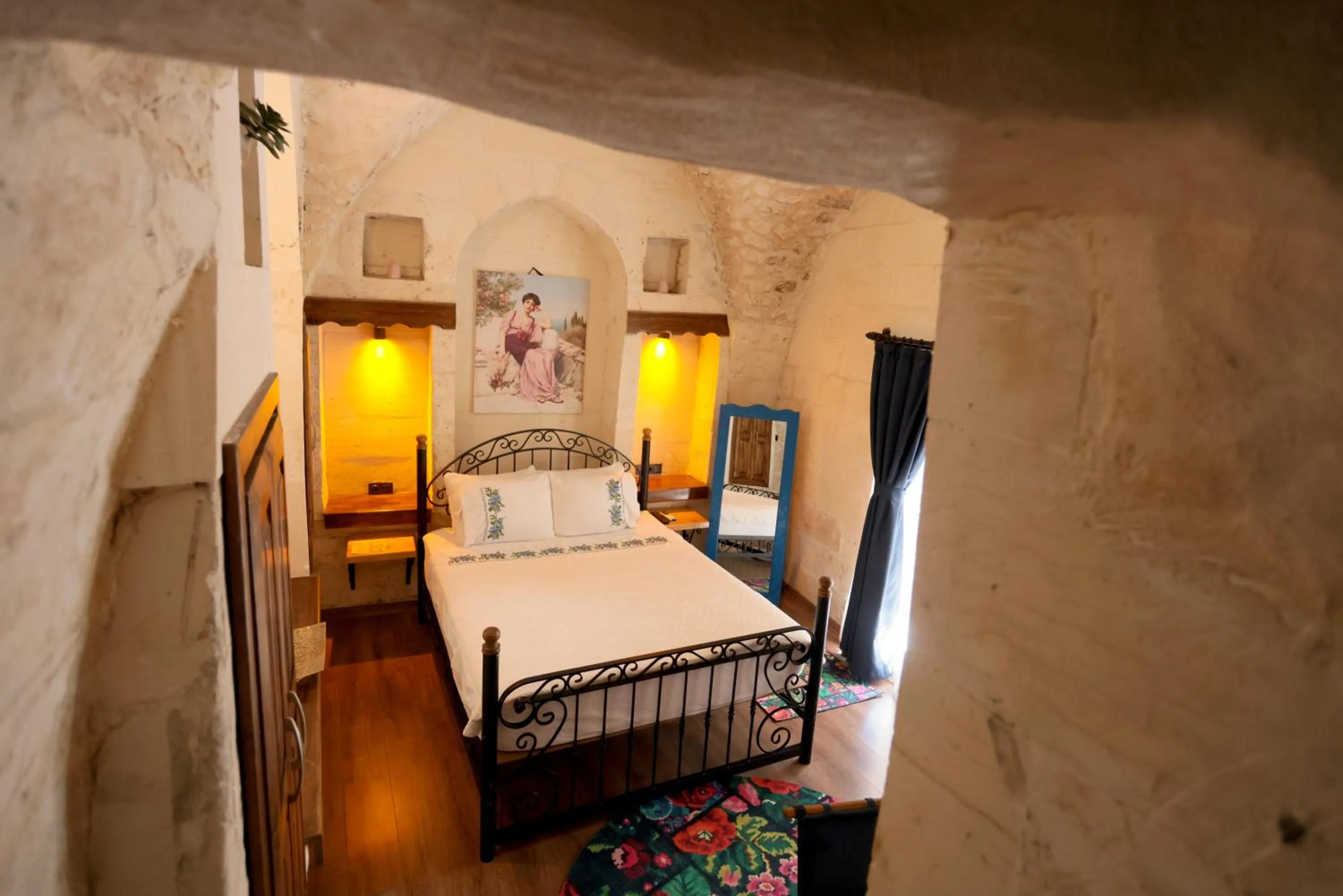 Bed in ASTARTE HOTEL