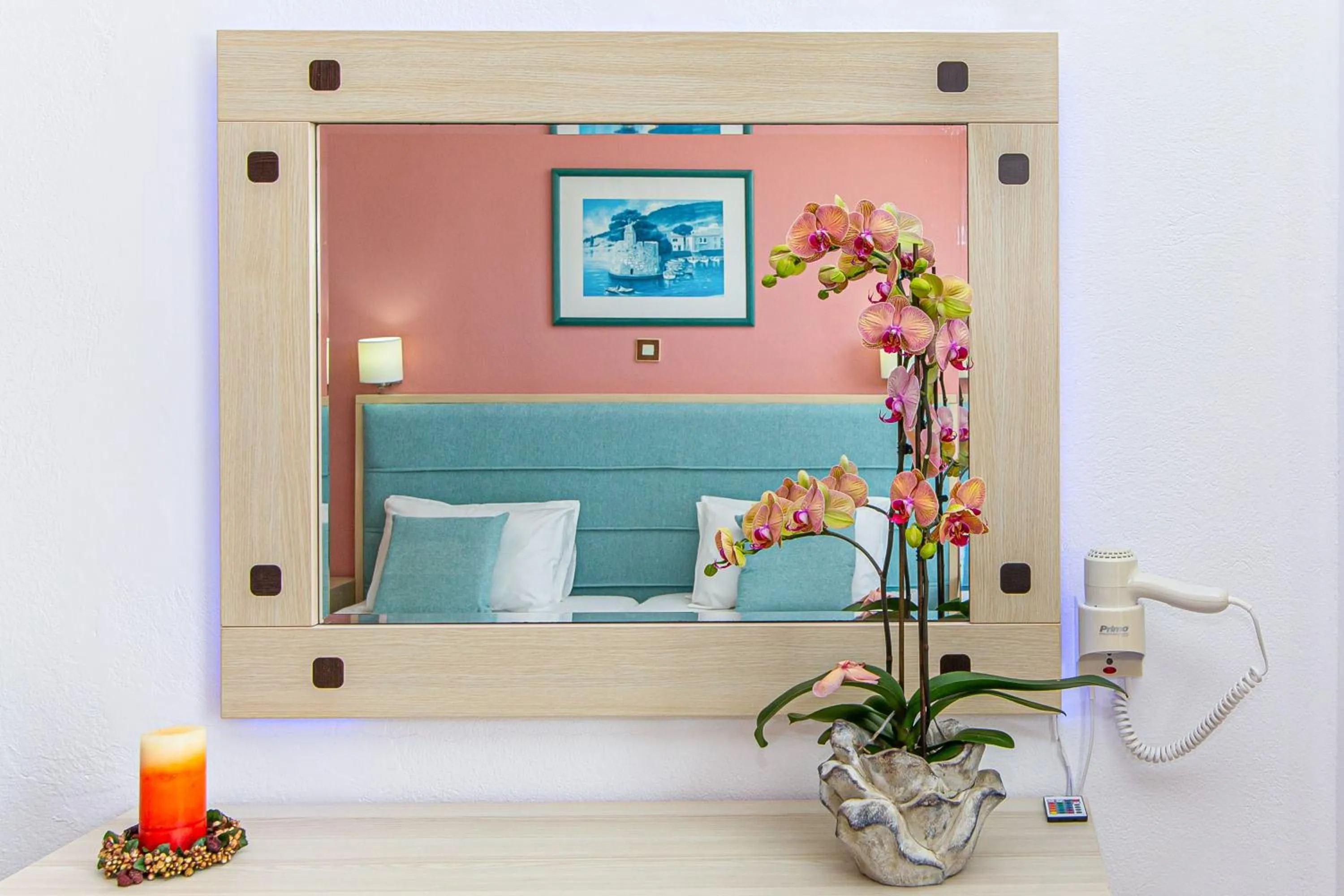 Bedroom in Theoni Apartments