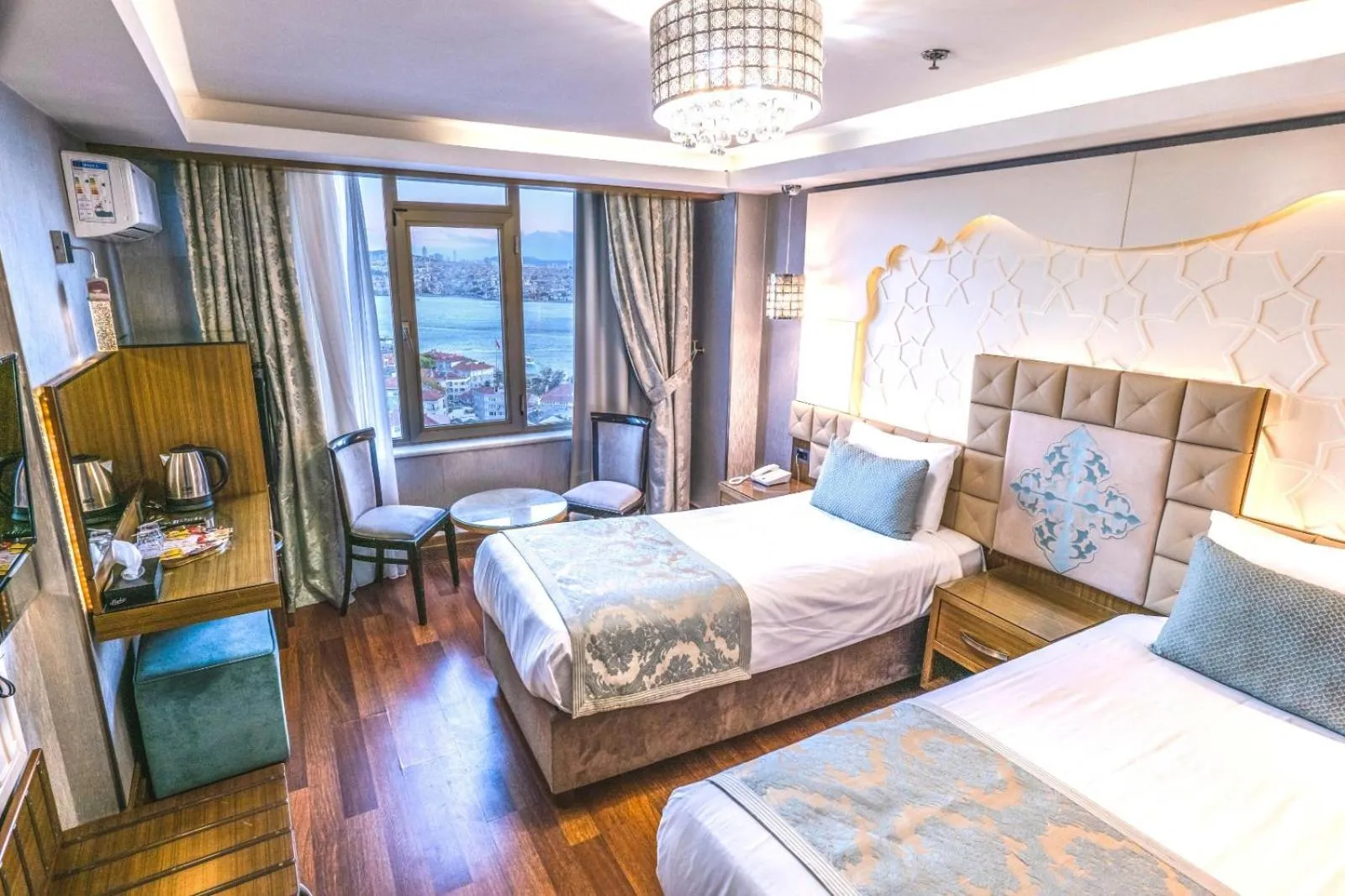 View (from property/room), Bed in Grand Star Hotel Bosphorus & Spa