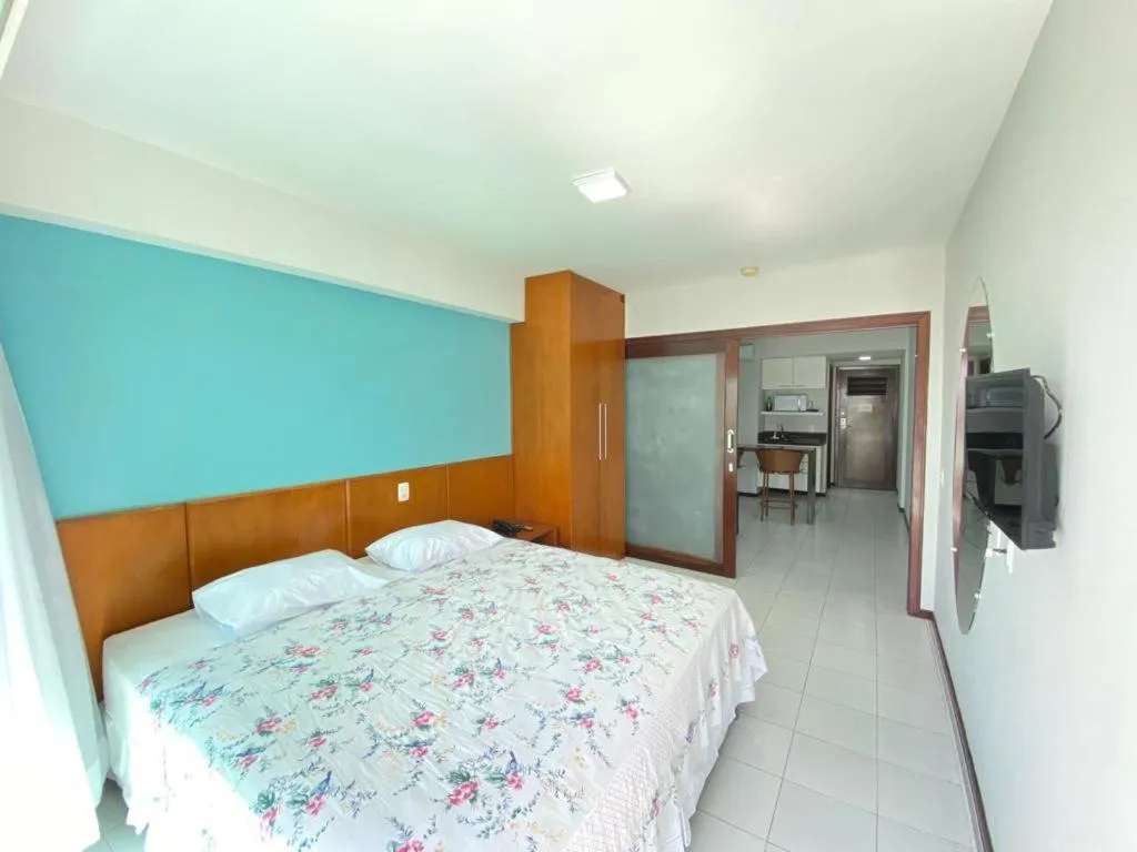 Photo of the whole room in Araçá Praia Flat - Ponta Negra