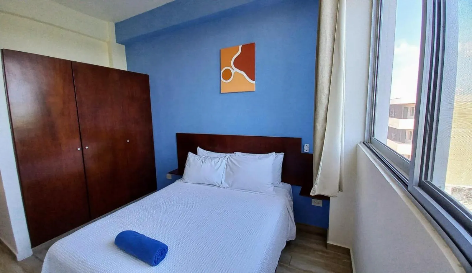 Photo of the whole room, Bed in Cozy and spacious apartment by Tulum 10