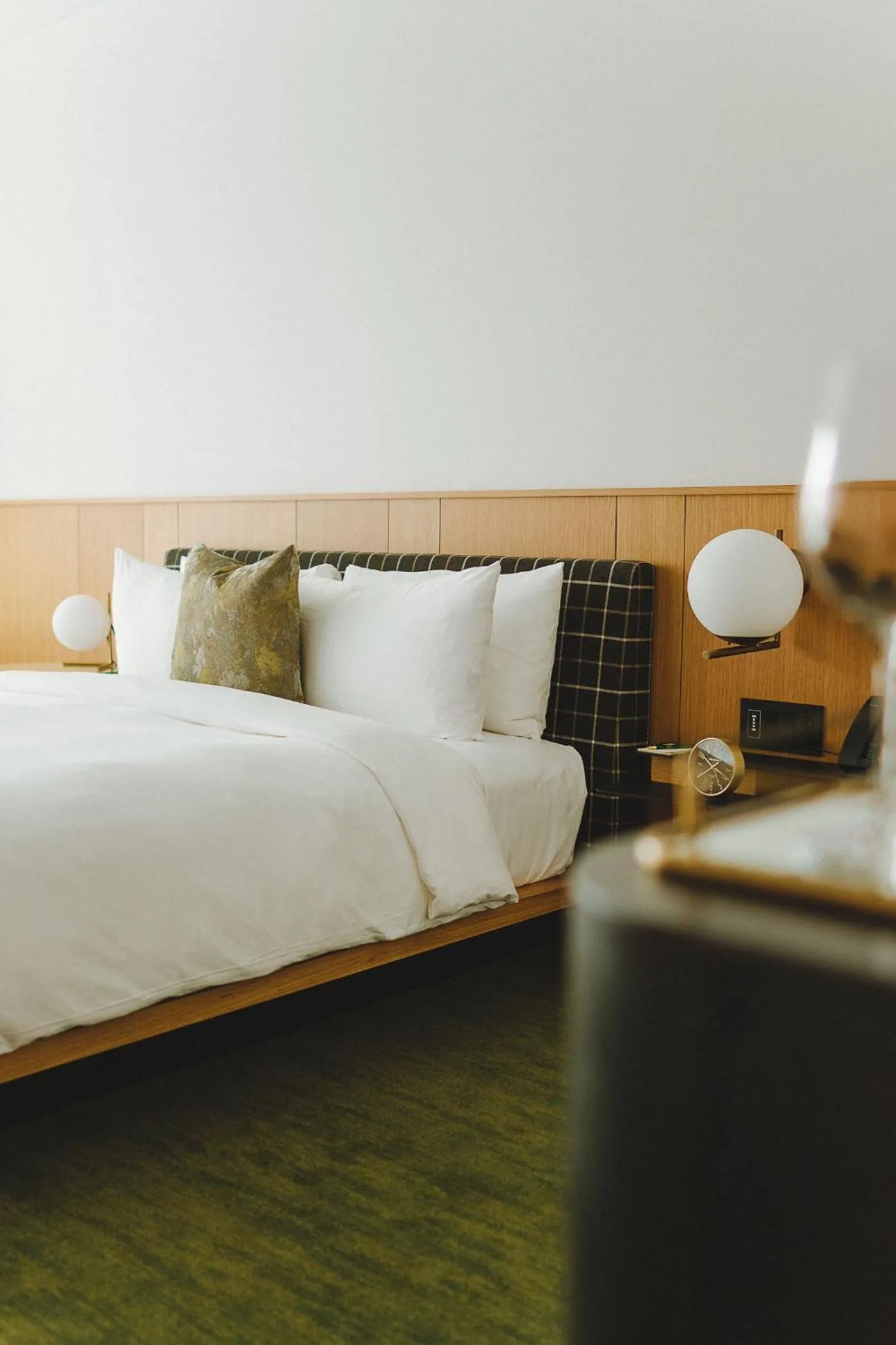 Bed in The Loren Hotel Austin