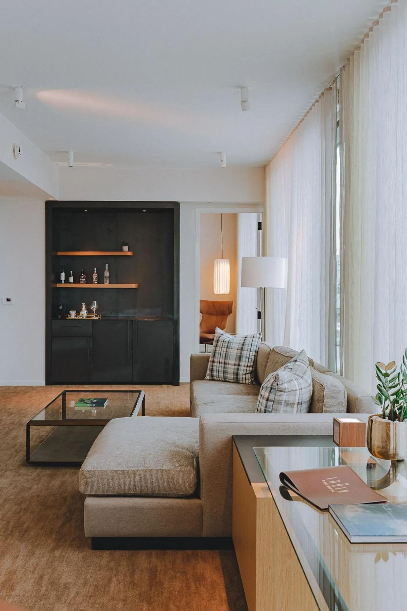 Living room in The Loren Hotel Austin