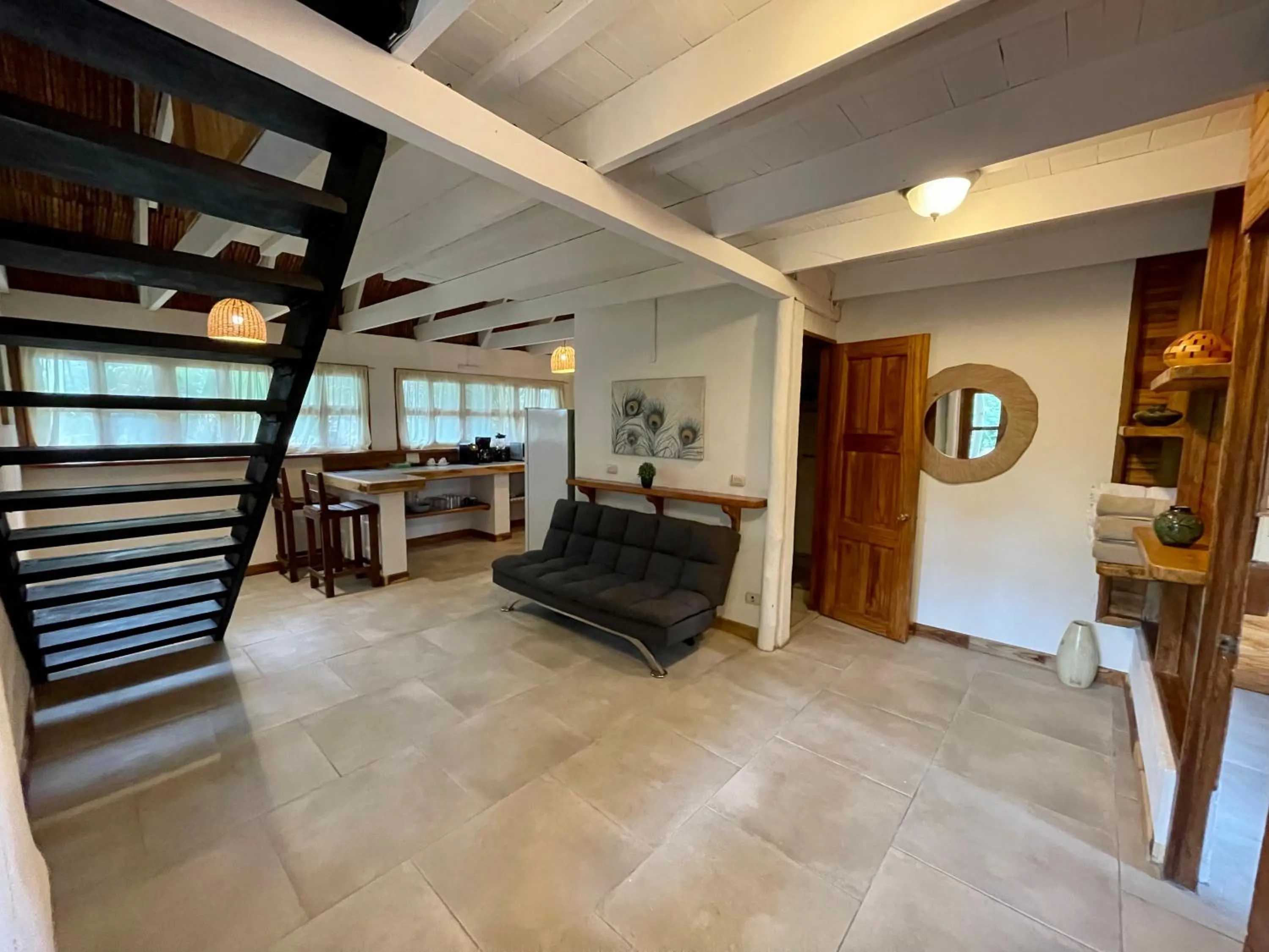 Living room in Hotel El Manglar y Cantarana