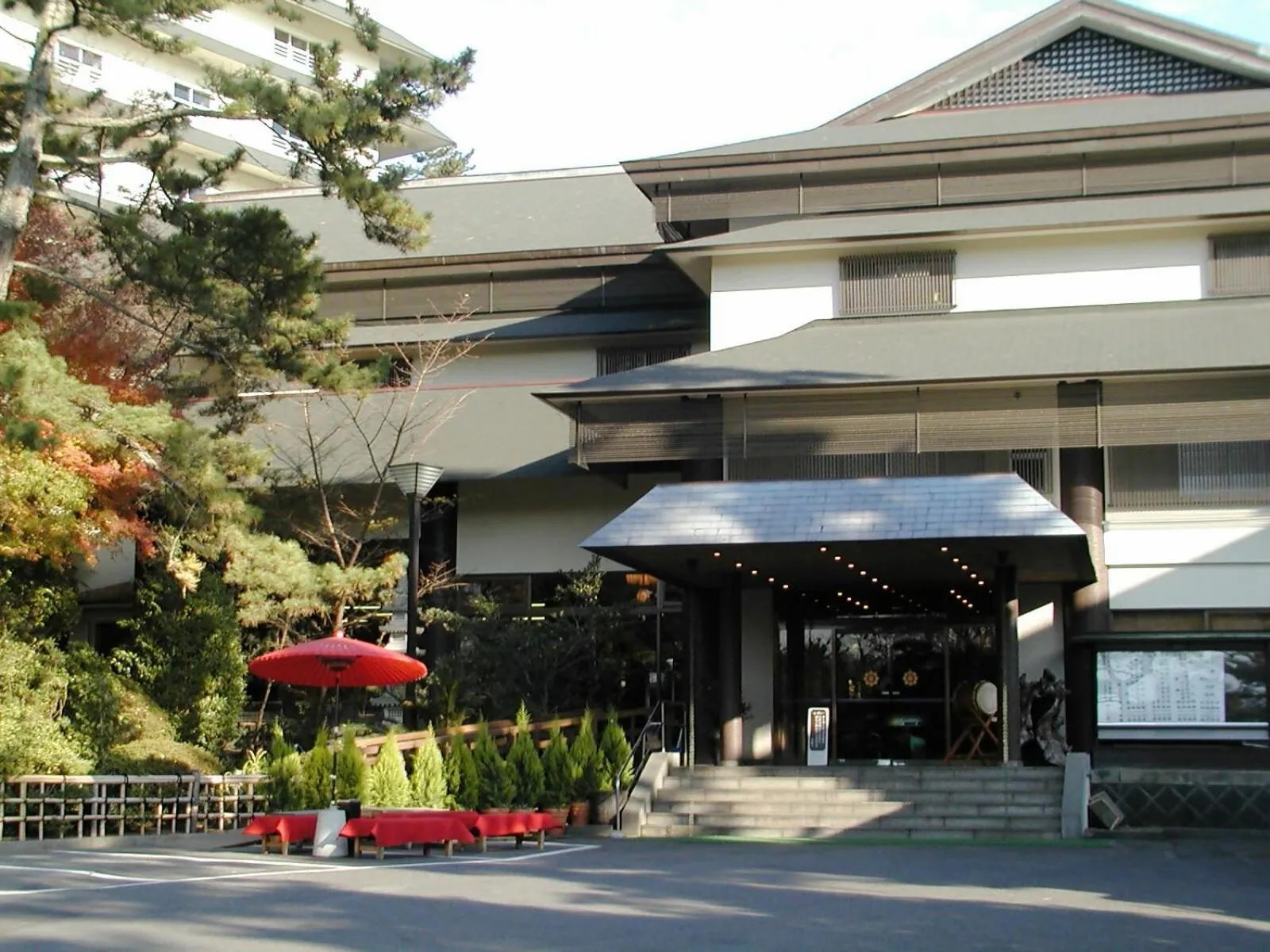 Facade/entrance in Itsuura Kanko Hotel