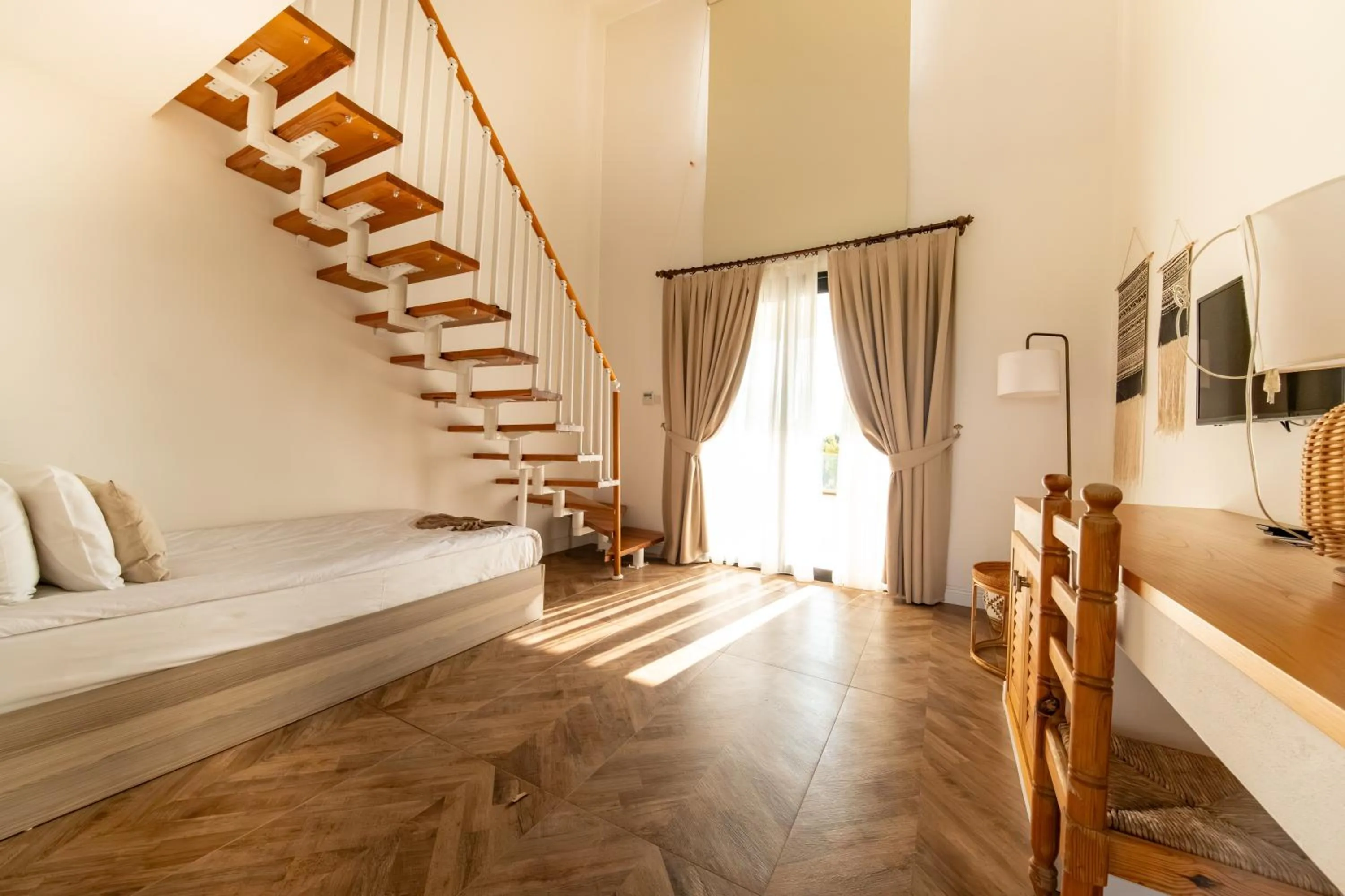 Bed in Palmonte Suites Hotel & SPA