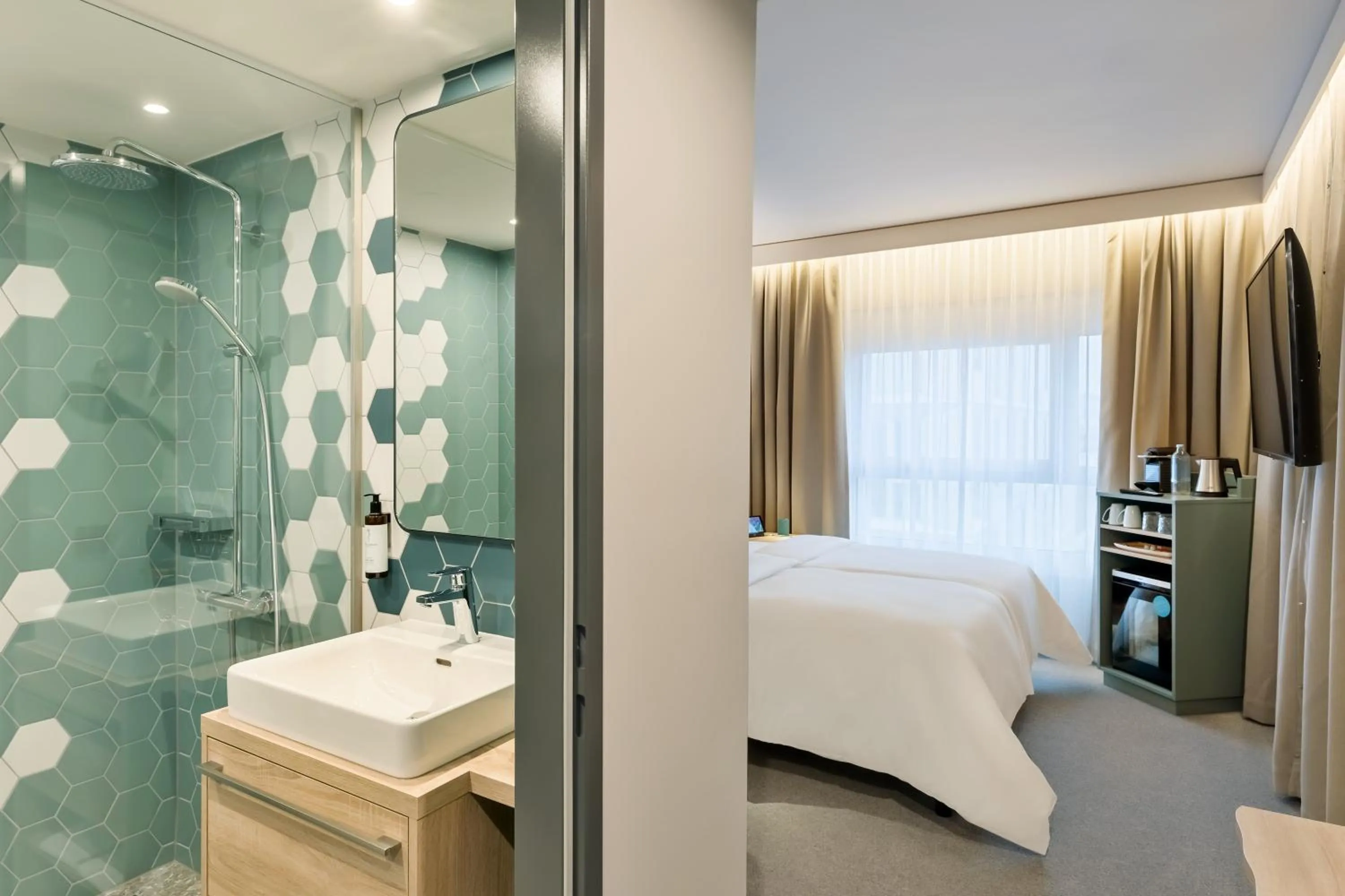 Bedroom, Bed in Spark by Hilton Vienna Donaustadt