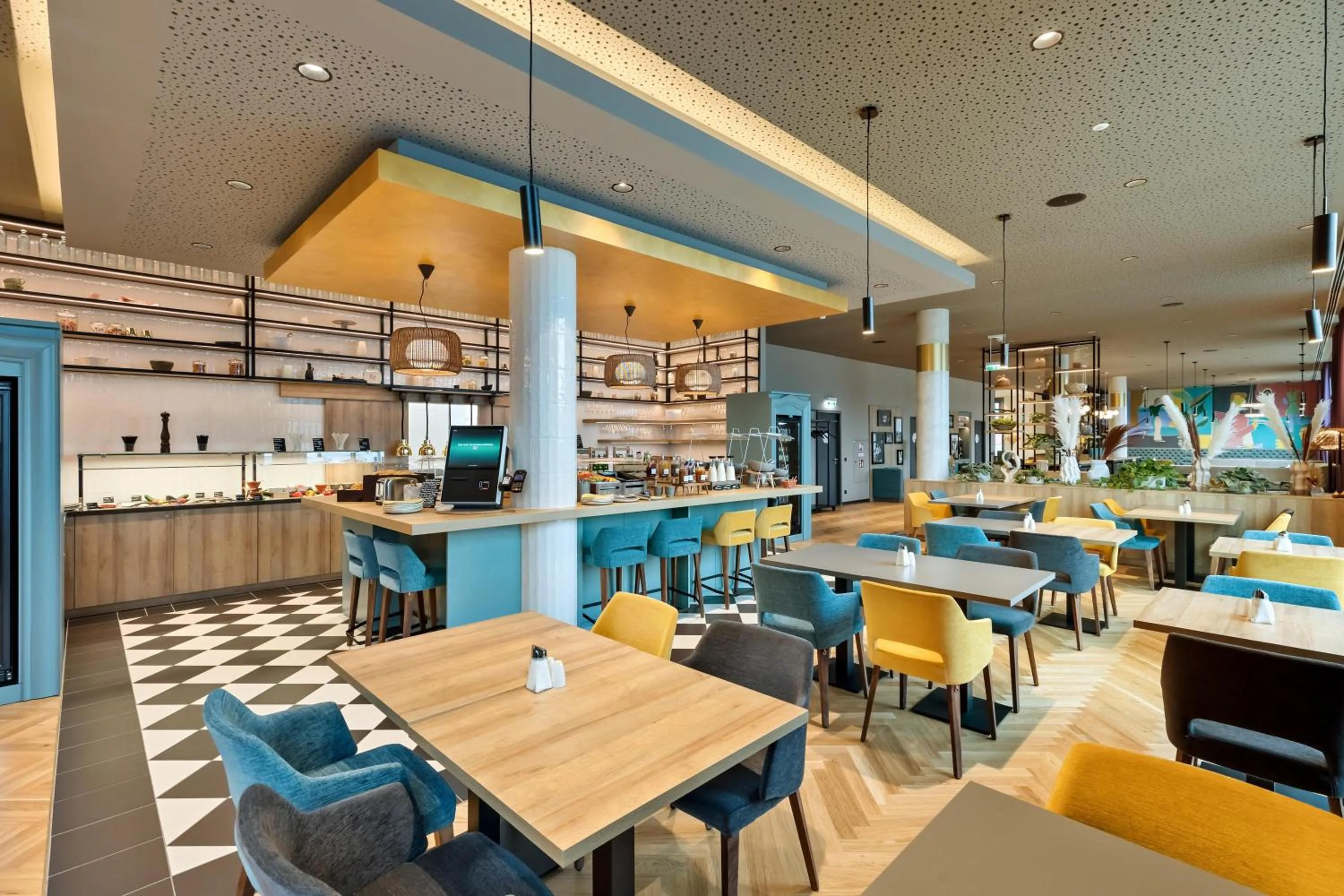Restaurant/places to eat in Spark by Hilton Vienna Donaustadt