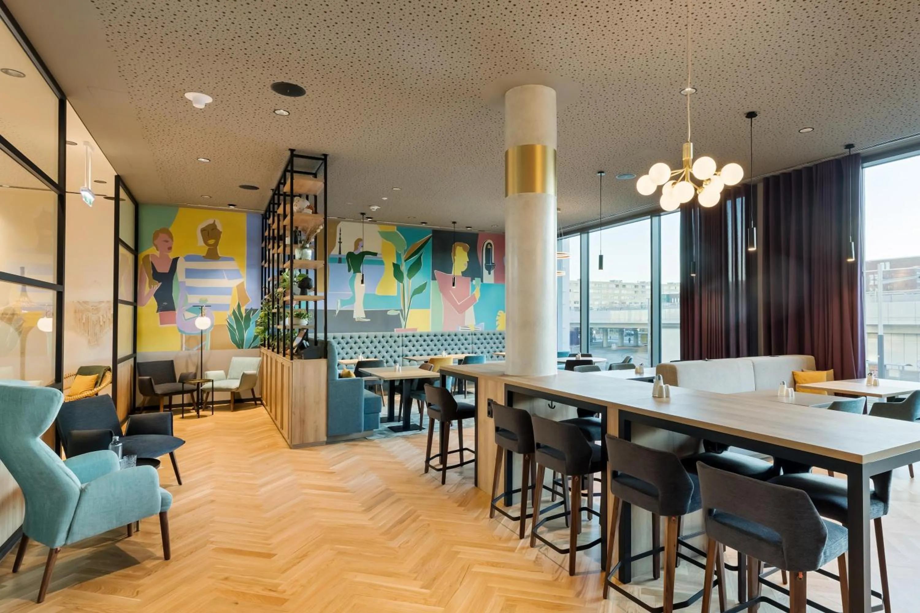 Restaurant/places to eat in Spark by Hilton Vienna Donaustadt