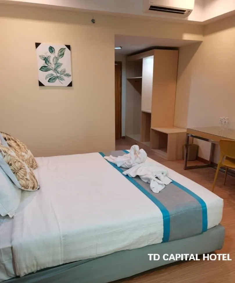 Bedroom, Bed in TD CAPITAL HOTEL