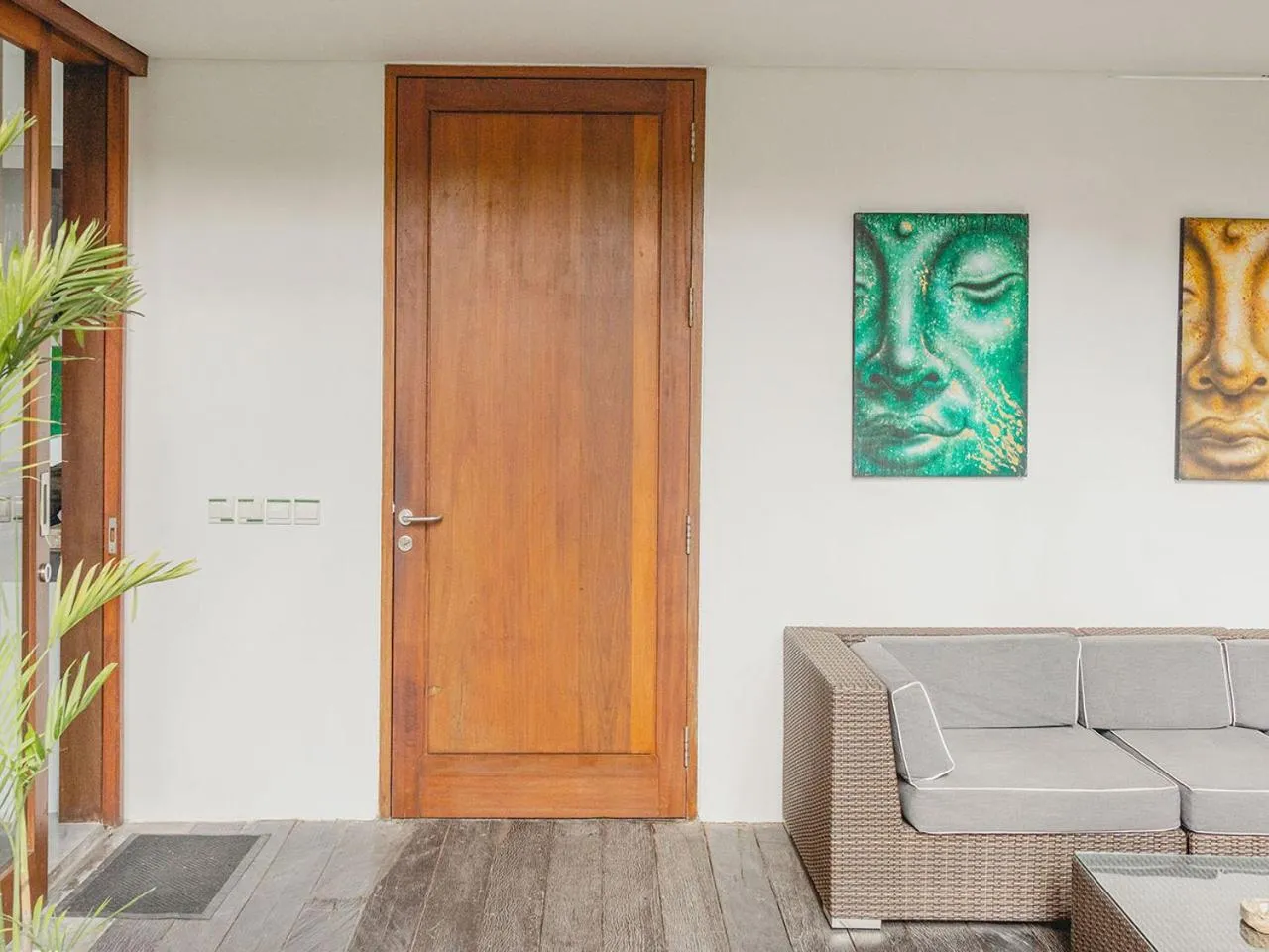 Seating area in AB Villa & Apartments