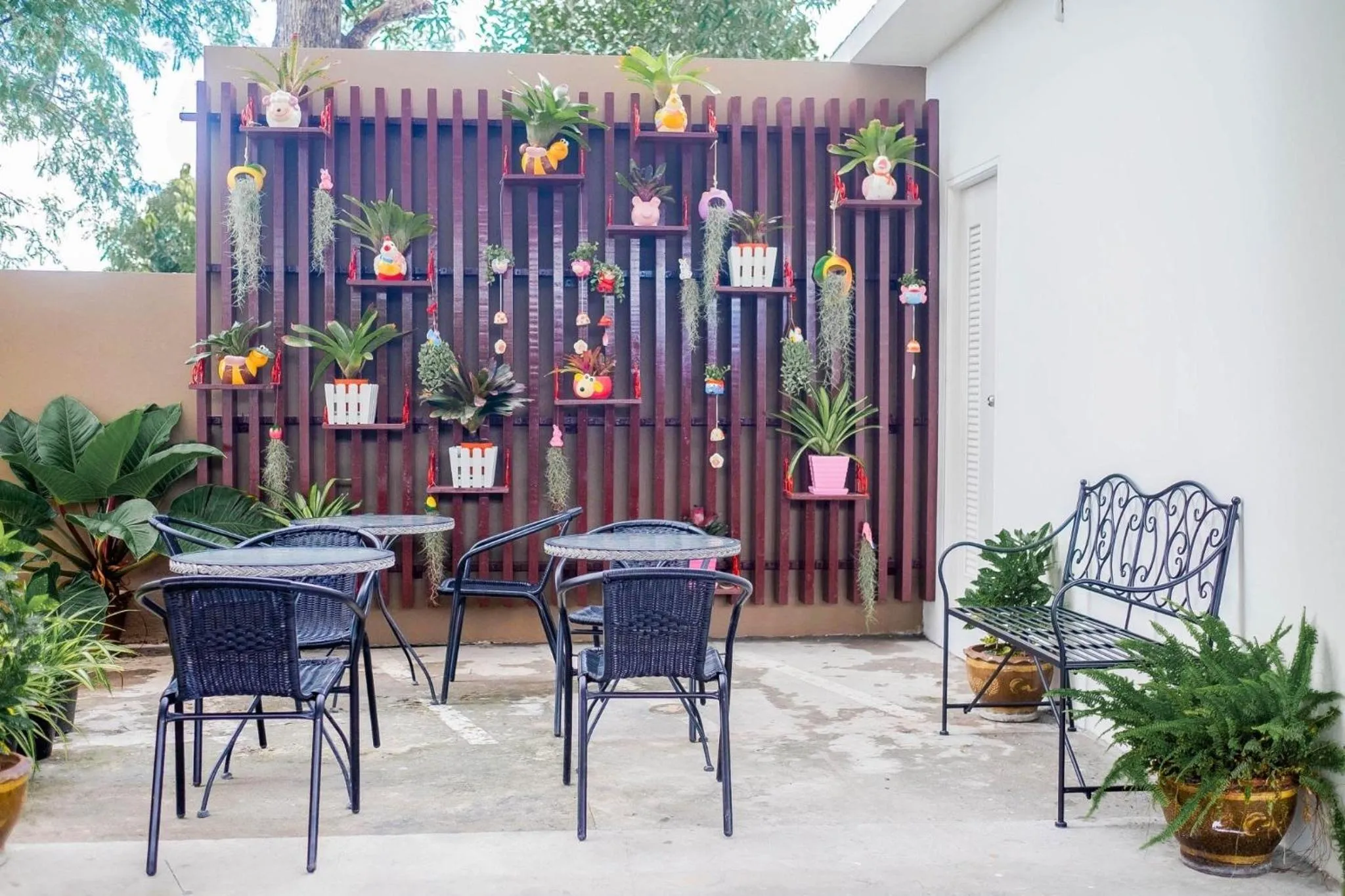 Garden in The Topaz Residence Phuket Town