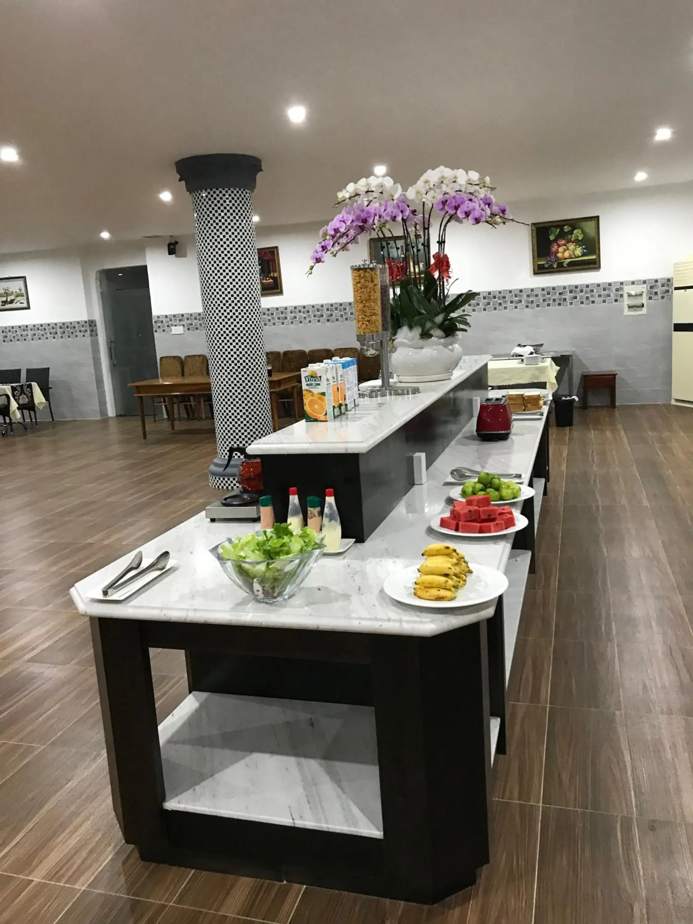 Breakfast in Long Bao Chau Hotel