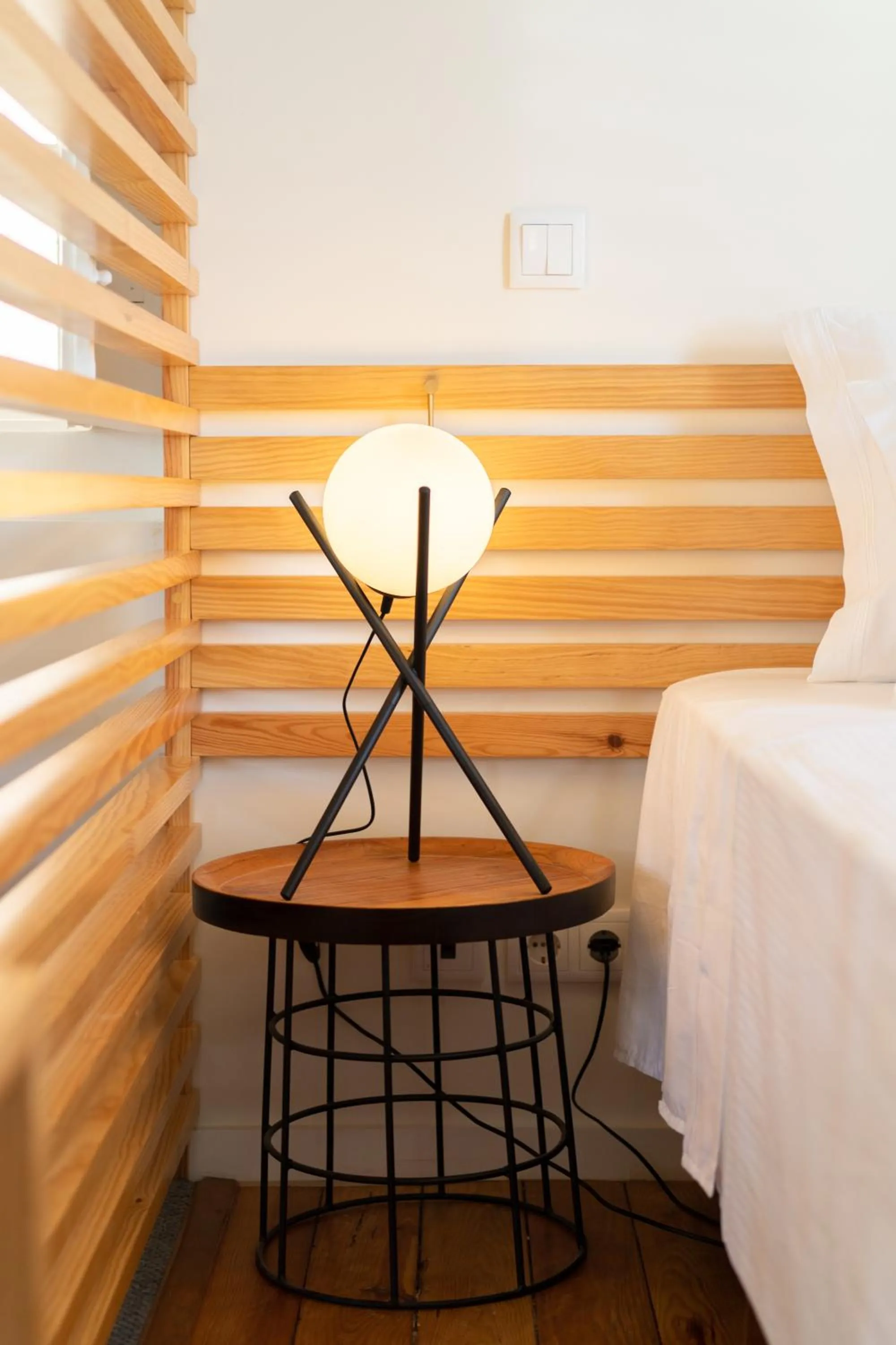 Decorative detail, Bed in FONTE SANTA Manor House