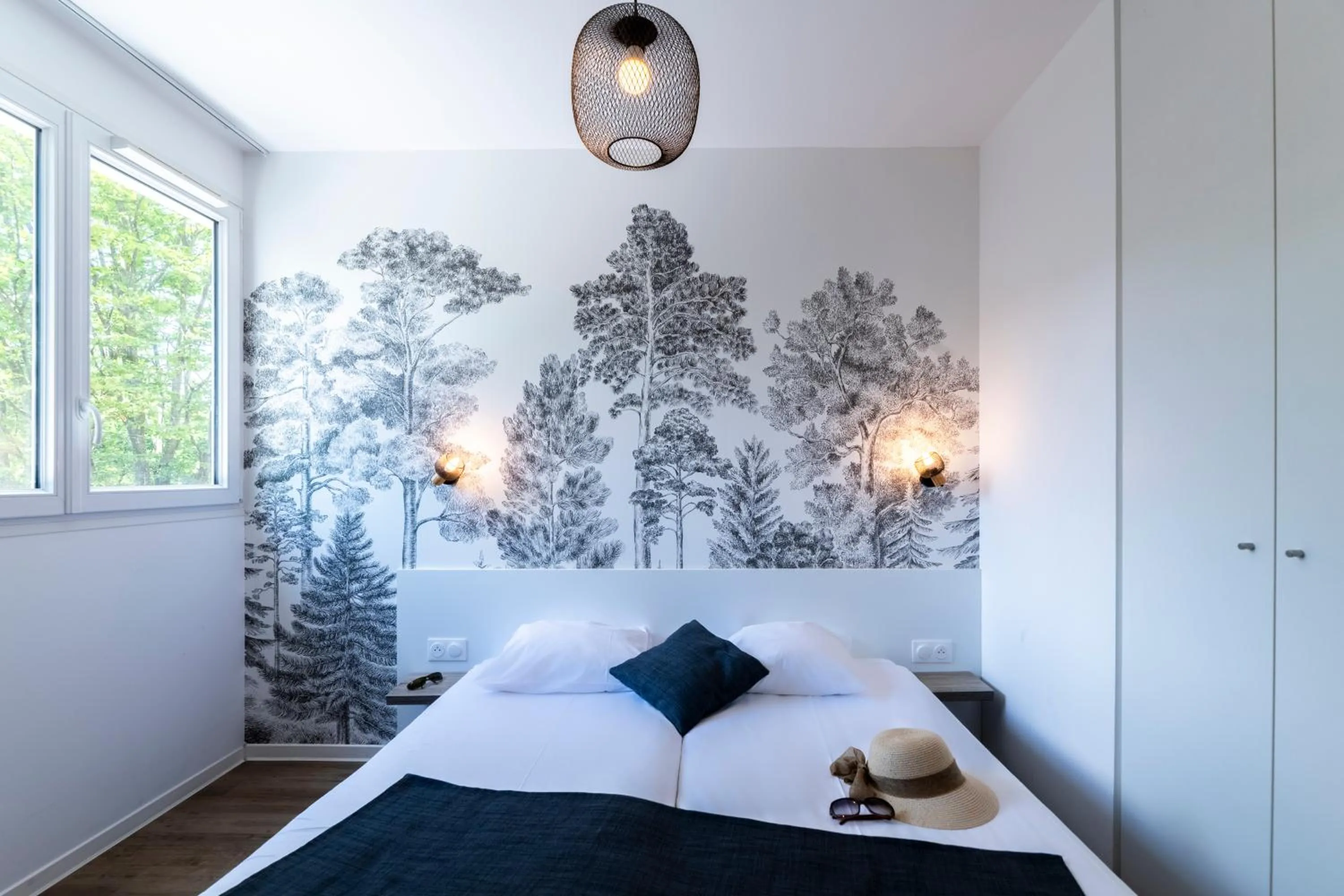 Bed in Lagrange Apart Hôtel Mulhouse Saint Sauveur