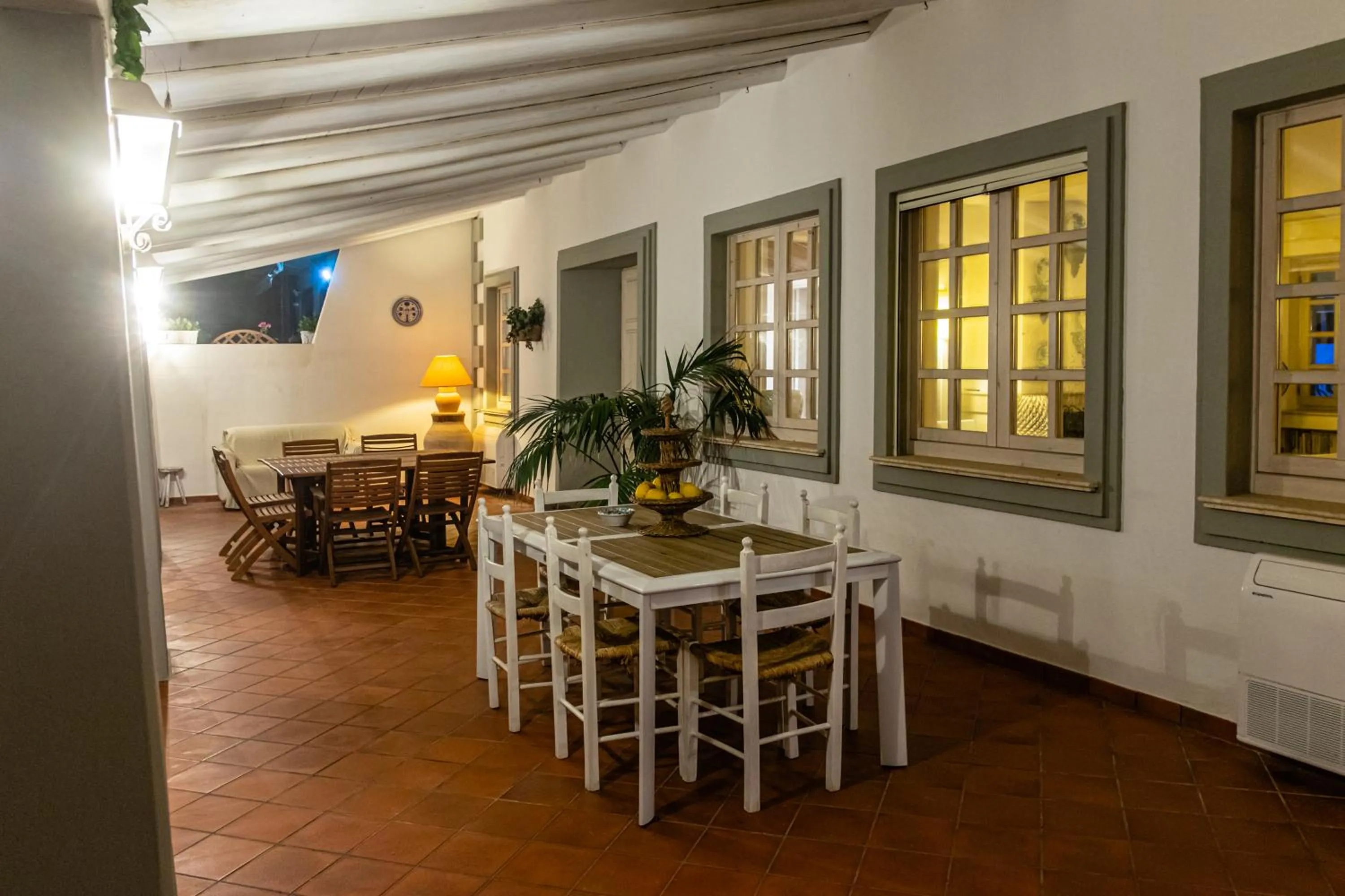 Patio in Villa Mancuso De Gaetani & SPA