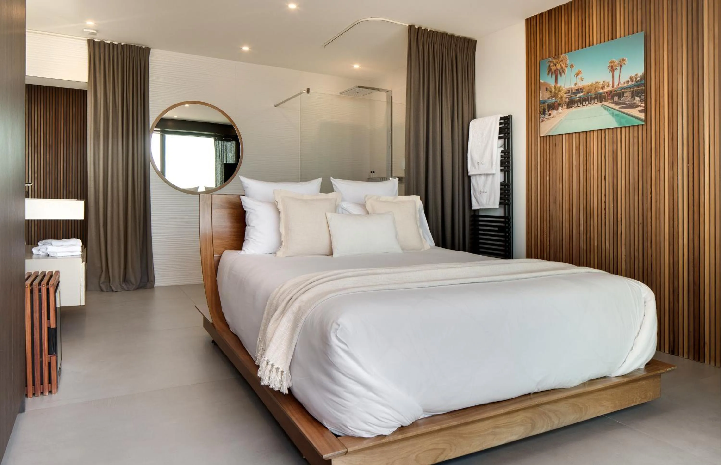 Bed in Villa Miramar Frontignan