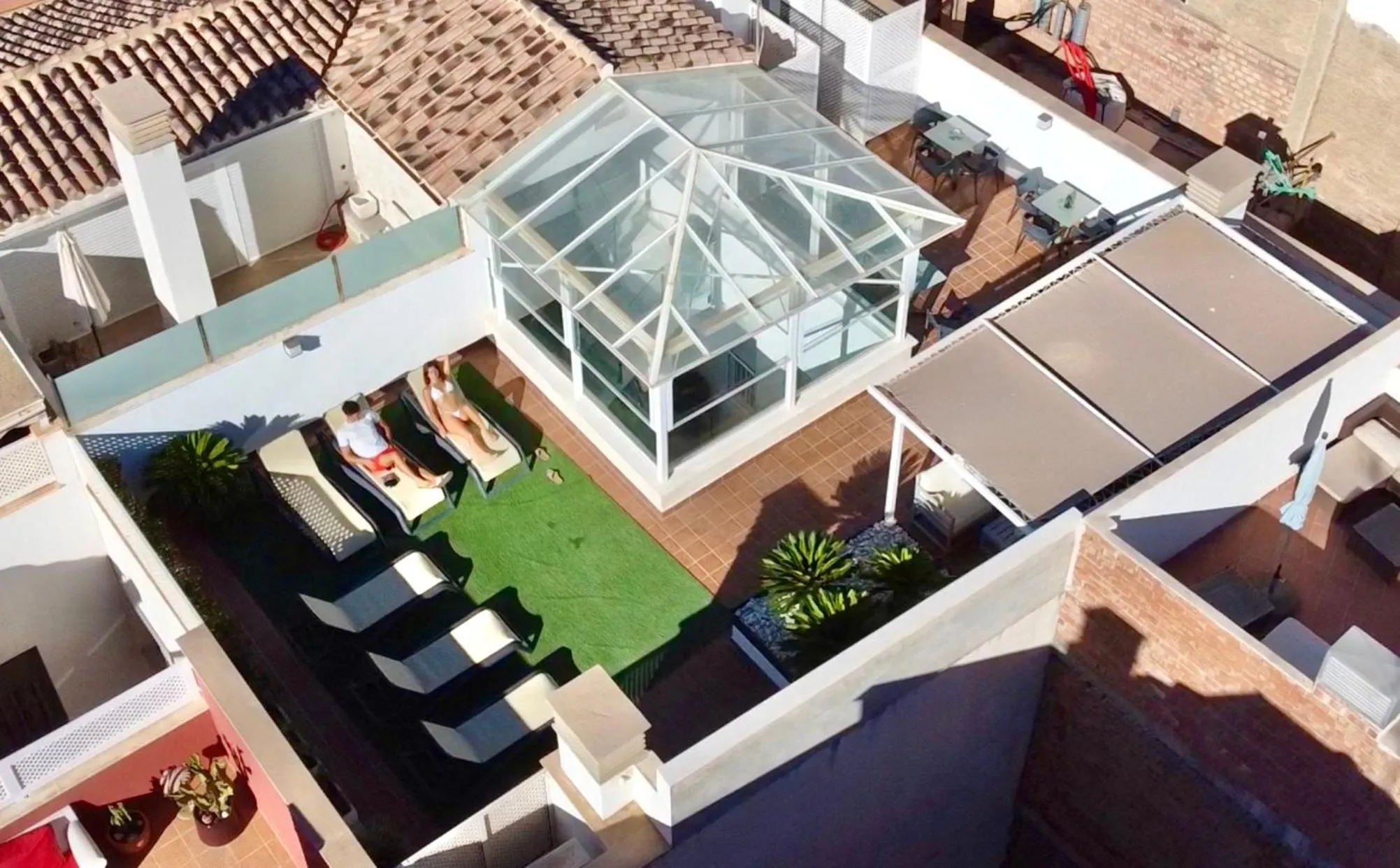 Balcony/Terrace in Suites Del Pintor