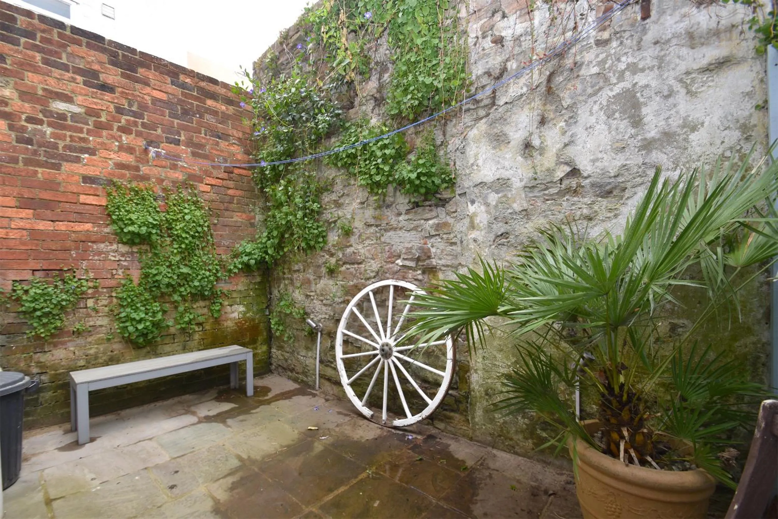 Patio in Honey Cottage