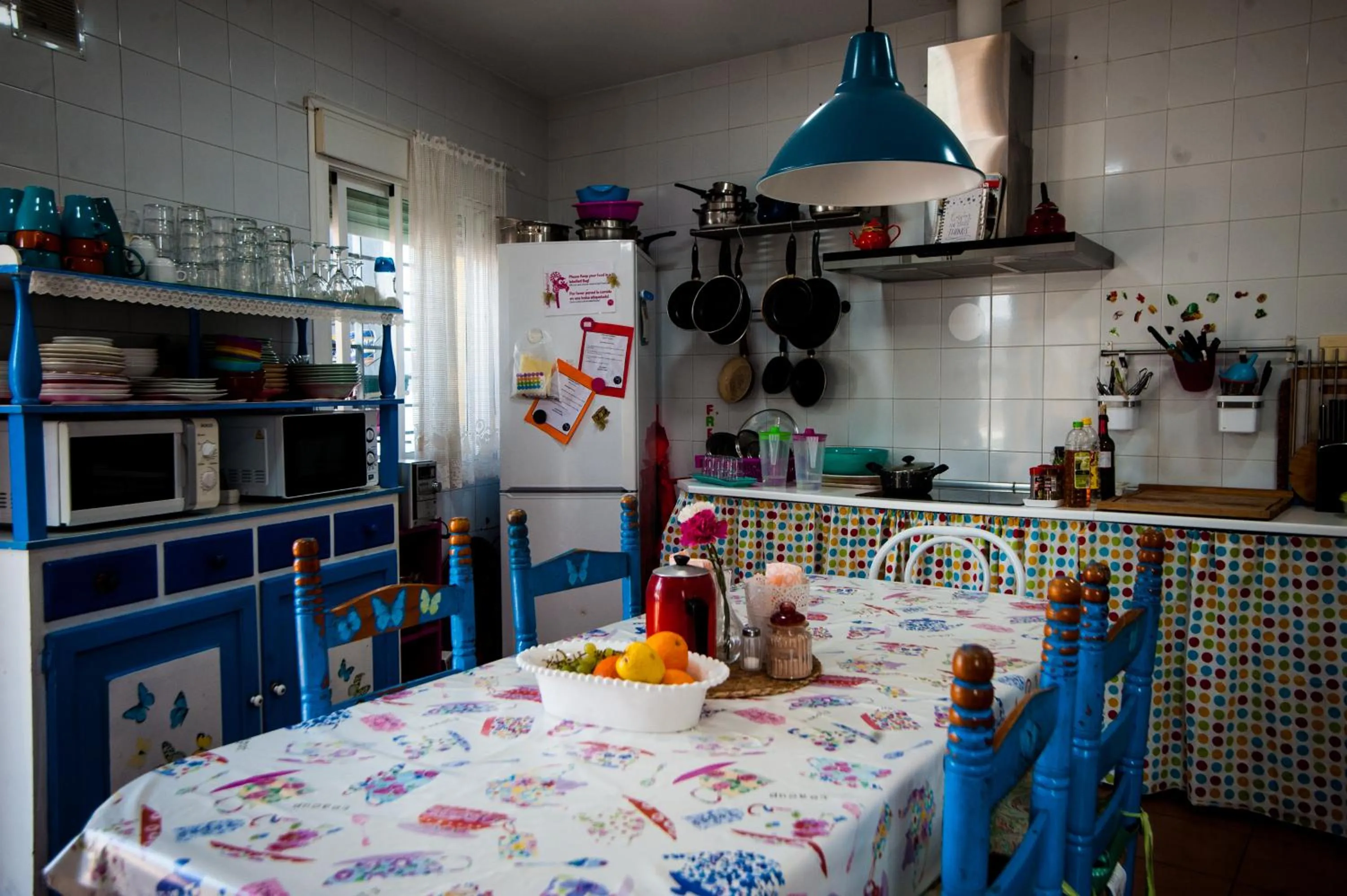 Kitchen or kitchenette in La Flamenka Hostel