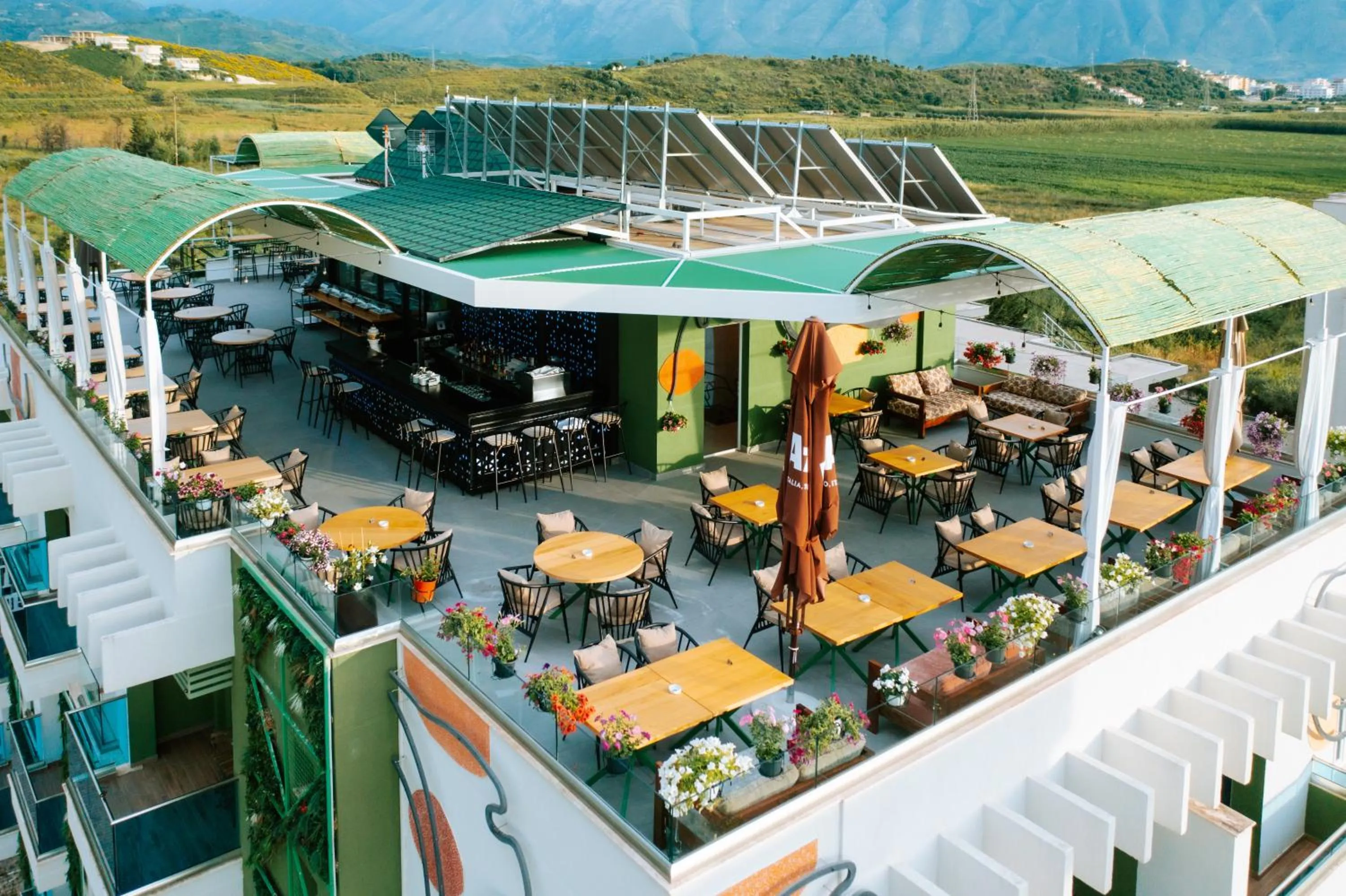 Balcony/Terrace in Ledina Hotel