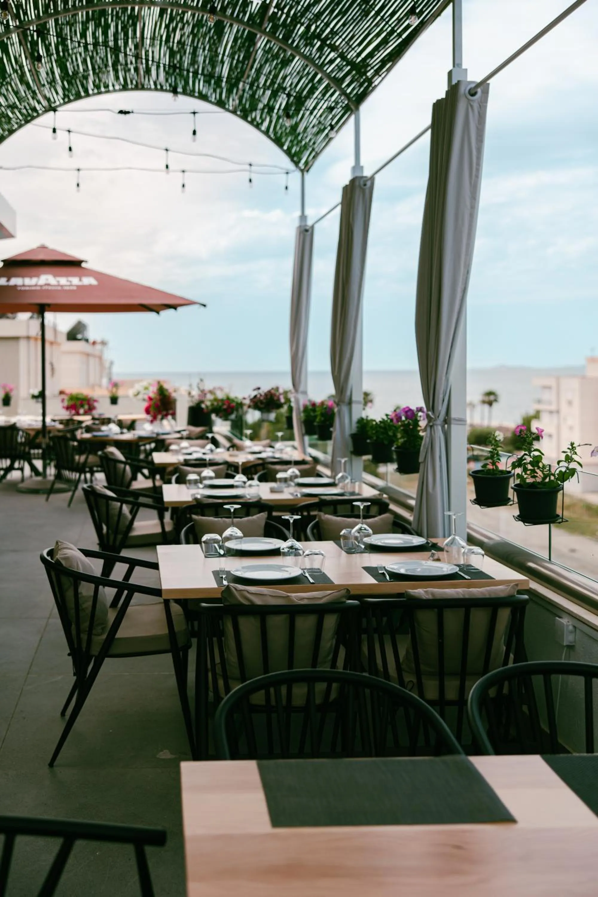 Balcony/Terrace in Ledina Hotel