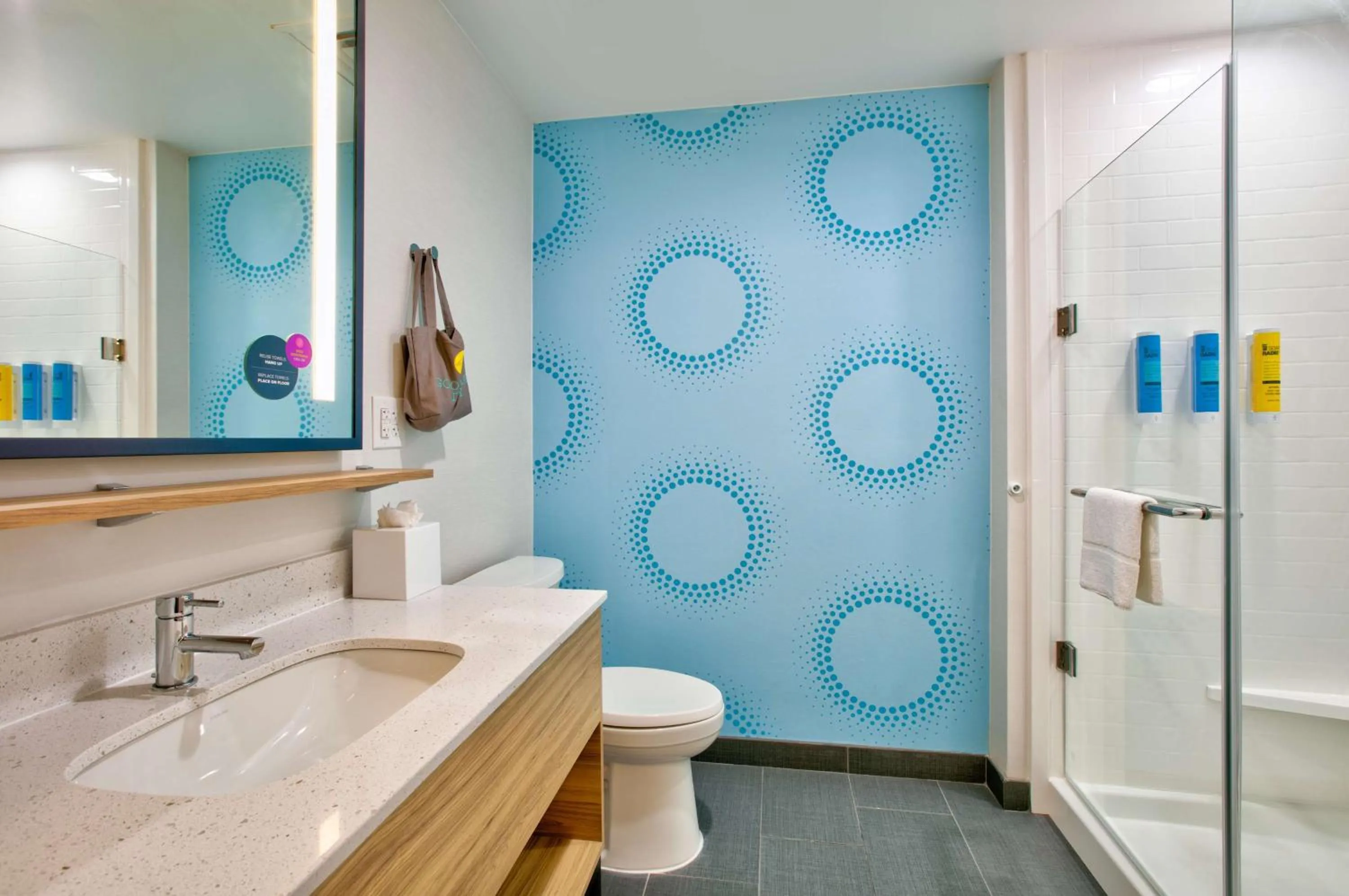 Bathroom in Tru By Hilton San Antonio At The Rim, Tx