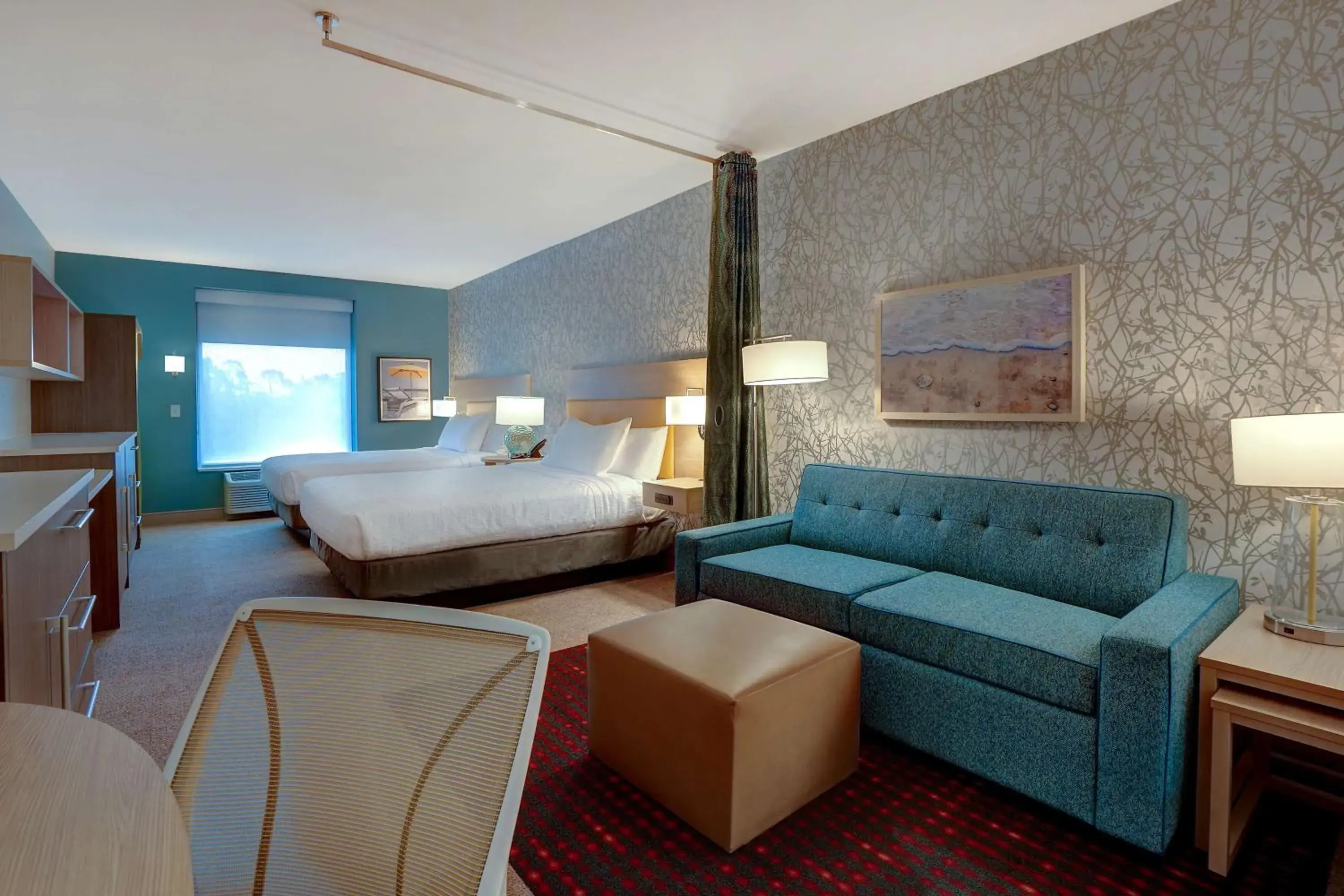 Studio Suite with Two Queen Beds - Hearing Access in Home2 Suites By Hilton Lakewood Ranch Studio Suite with Two Queen Beds - Hearing Access in Home2 Suites By Hilton Lakewood Ranch