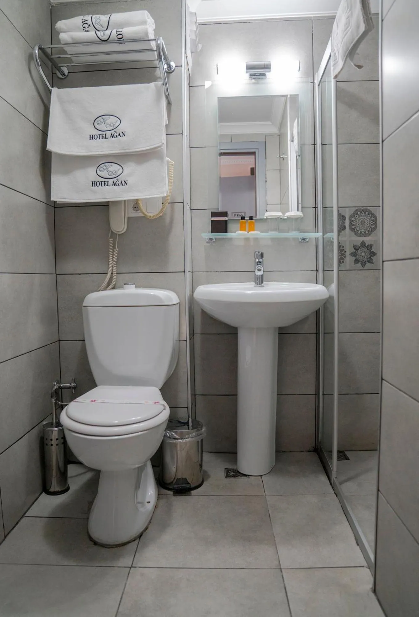 Shower in Hotel Agan Oldcity Istanbul