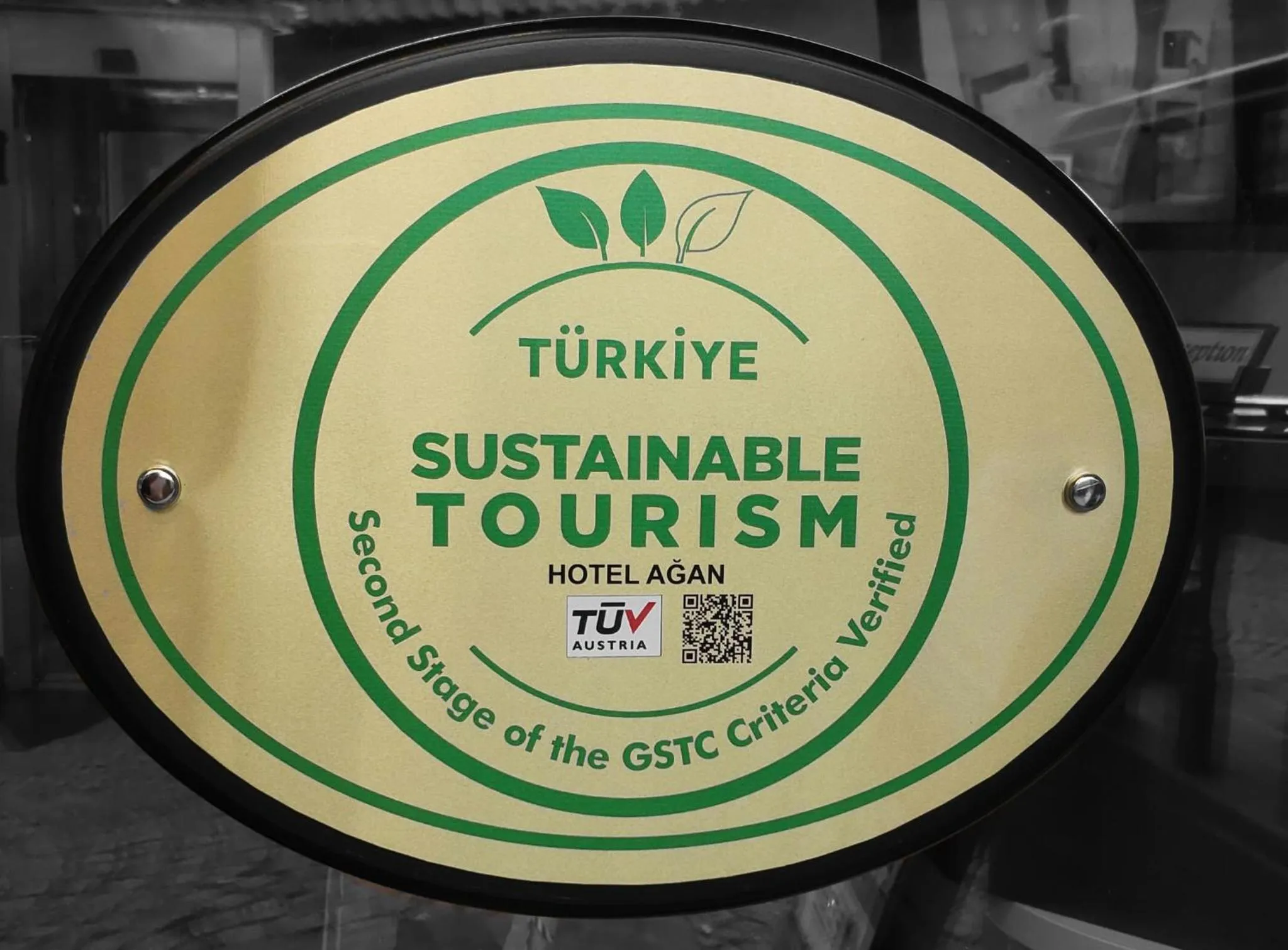 Logo/Certificate/Sign in Hotel Agan Oldcity Istanbul