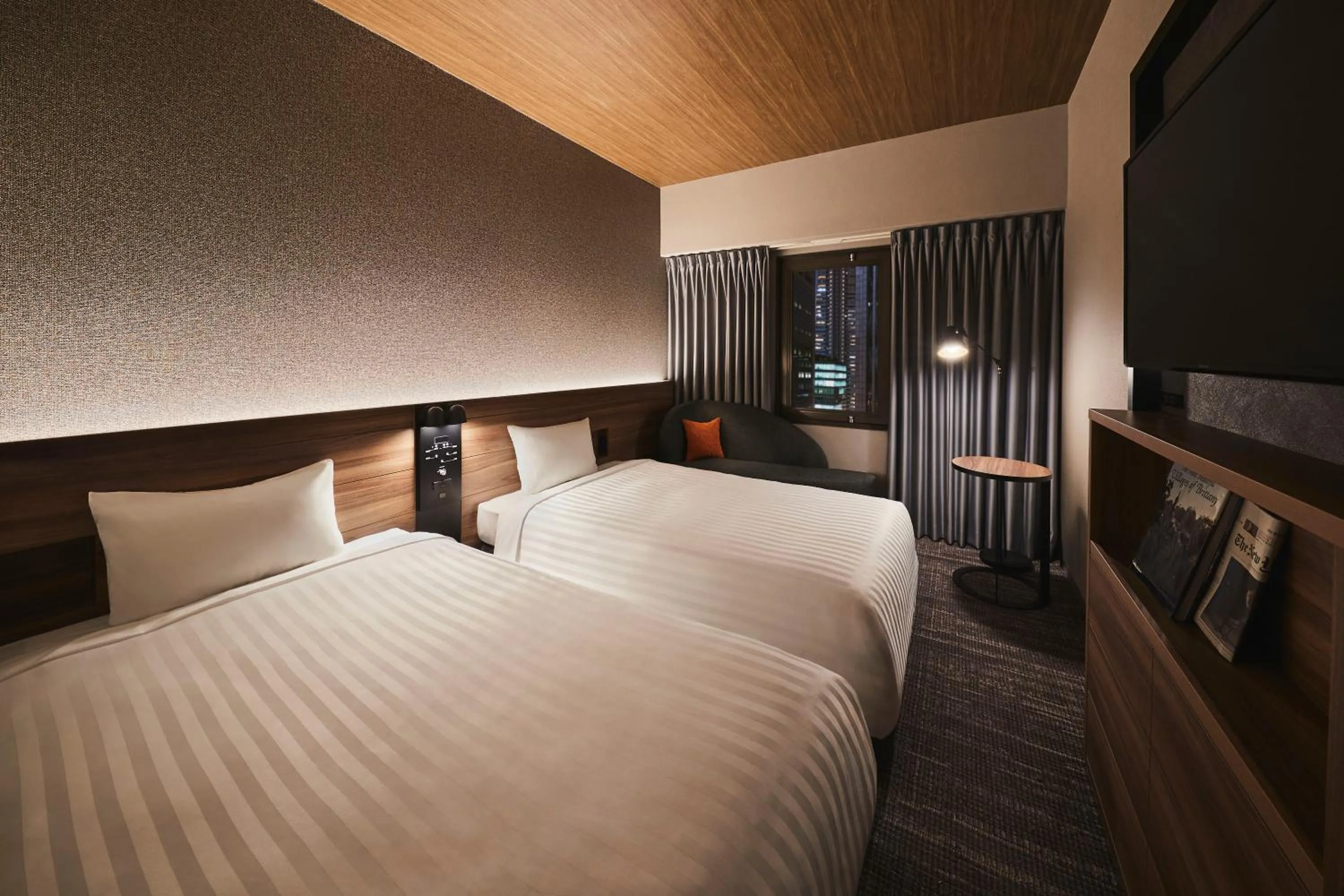 Bed in RIHGA PLACE HIGOBASHI