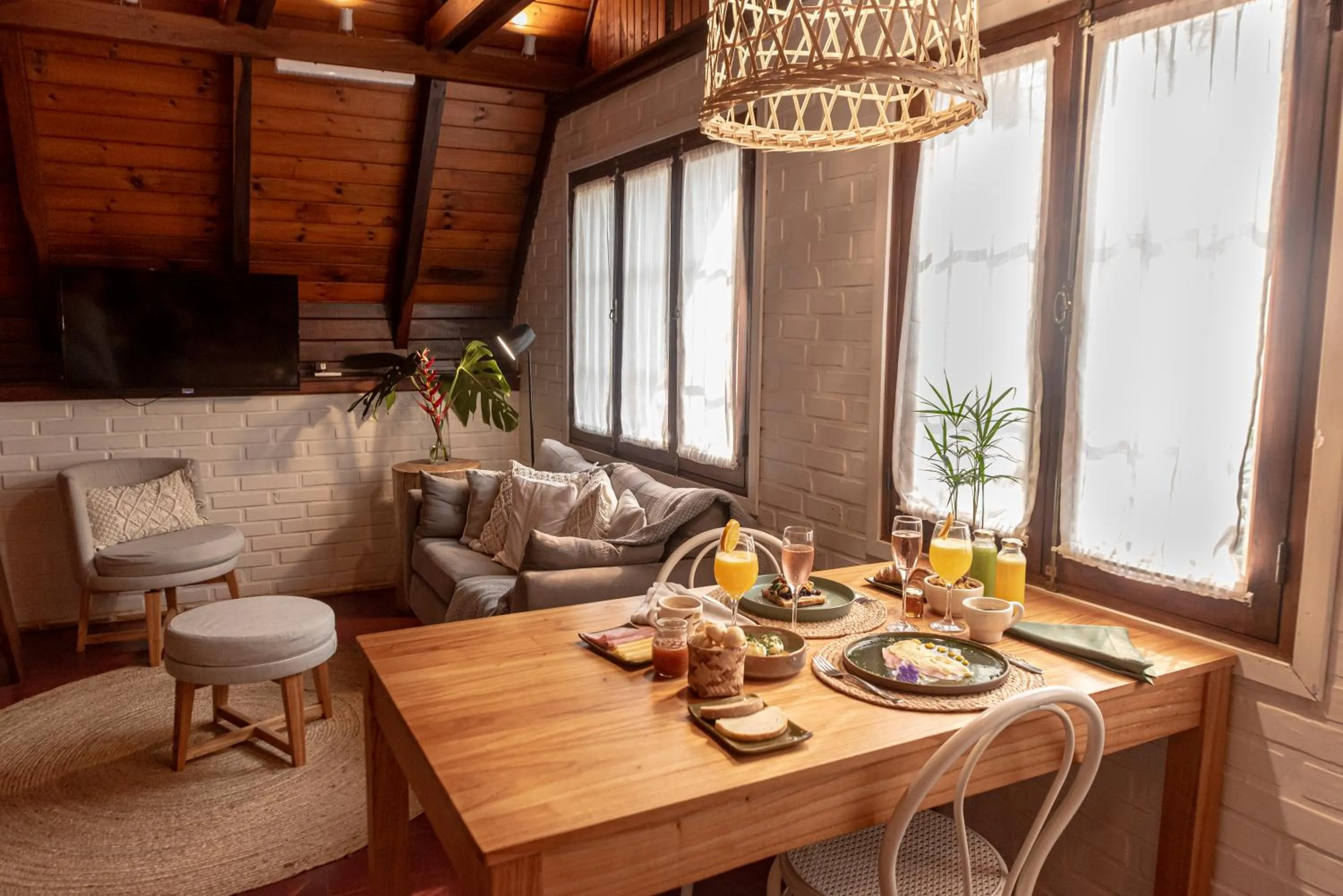 Living room in Overo Lodge & Selva