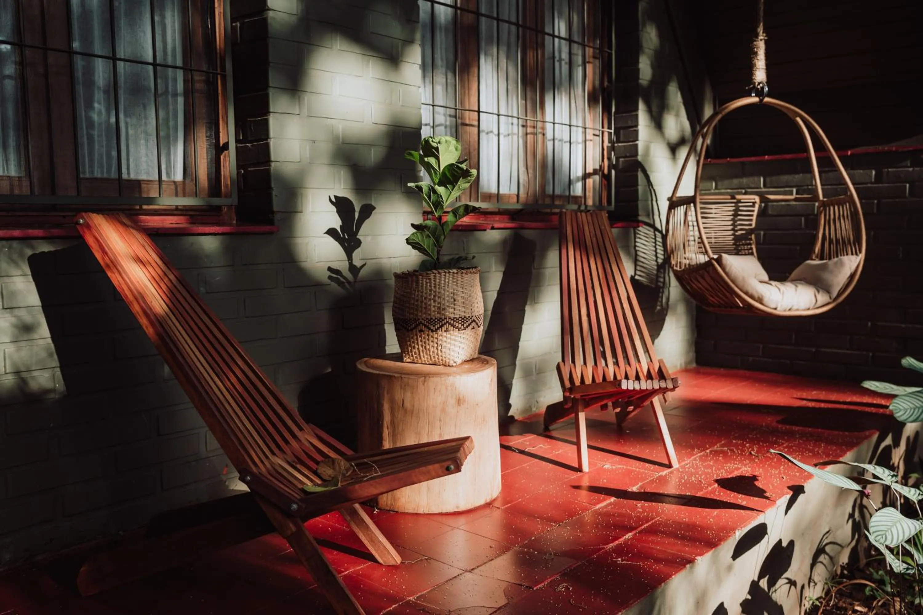 Living room in Overo Lodge & Selva