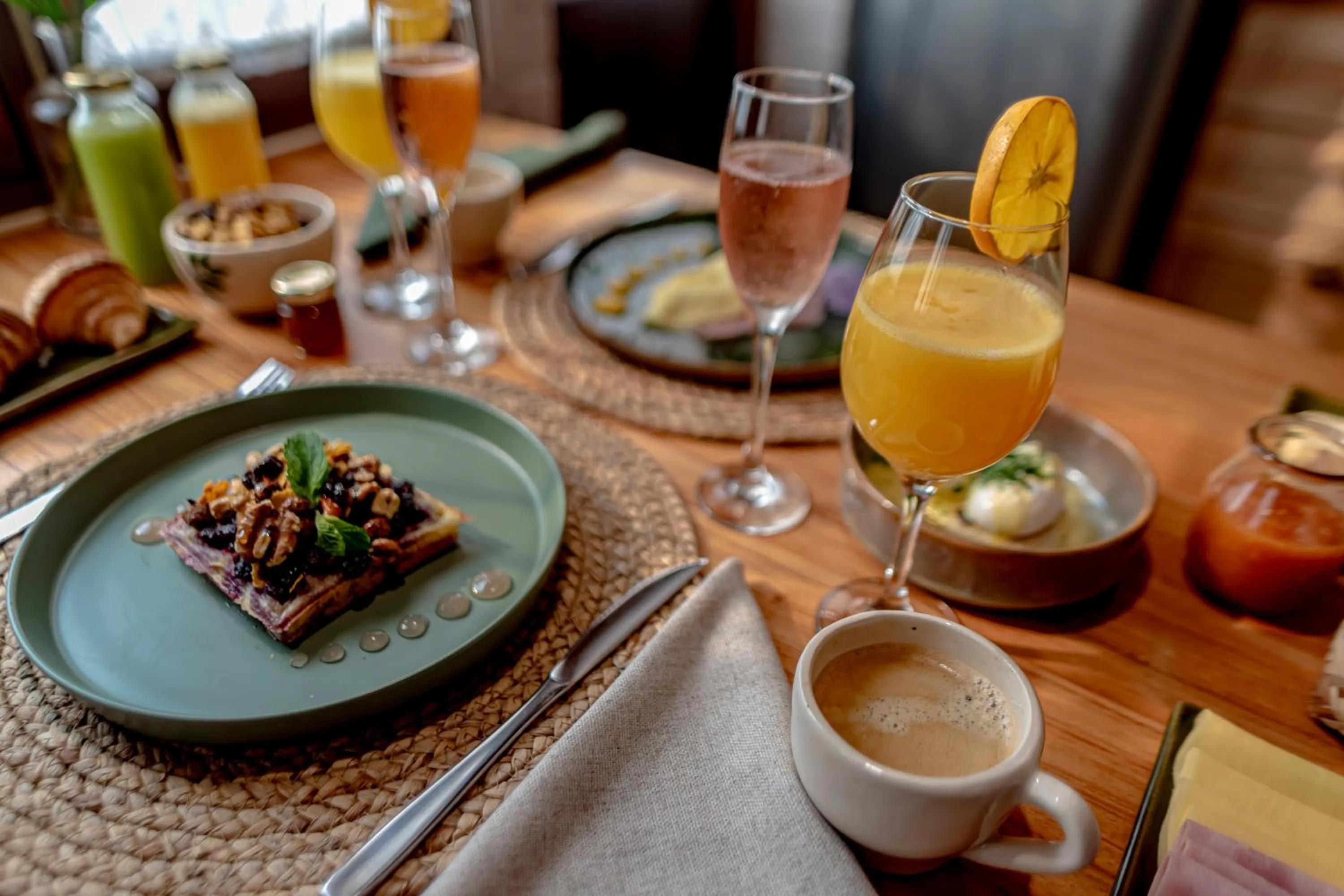 Breakfast in Overo Lodge & Selva