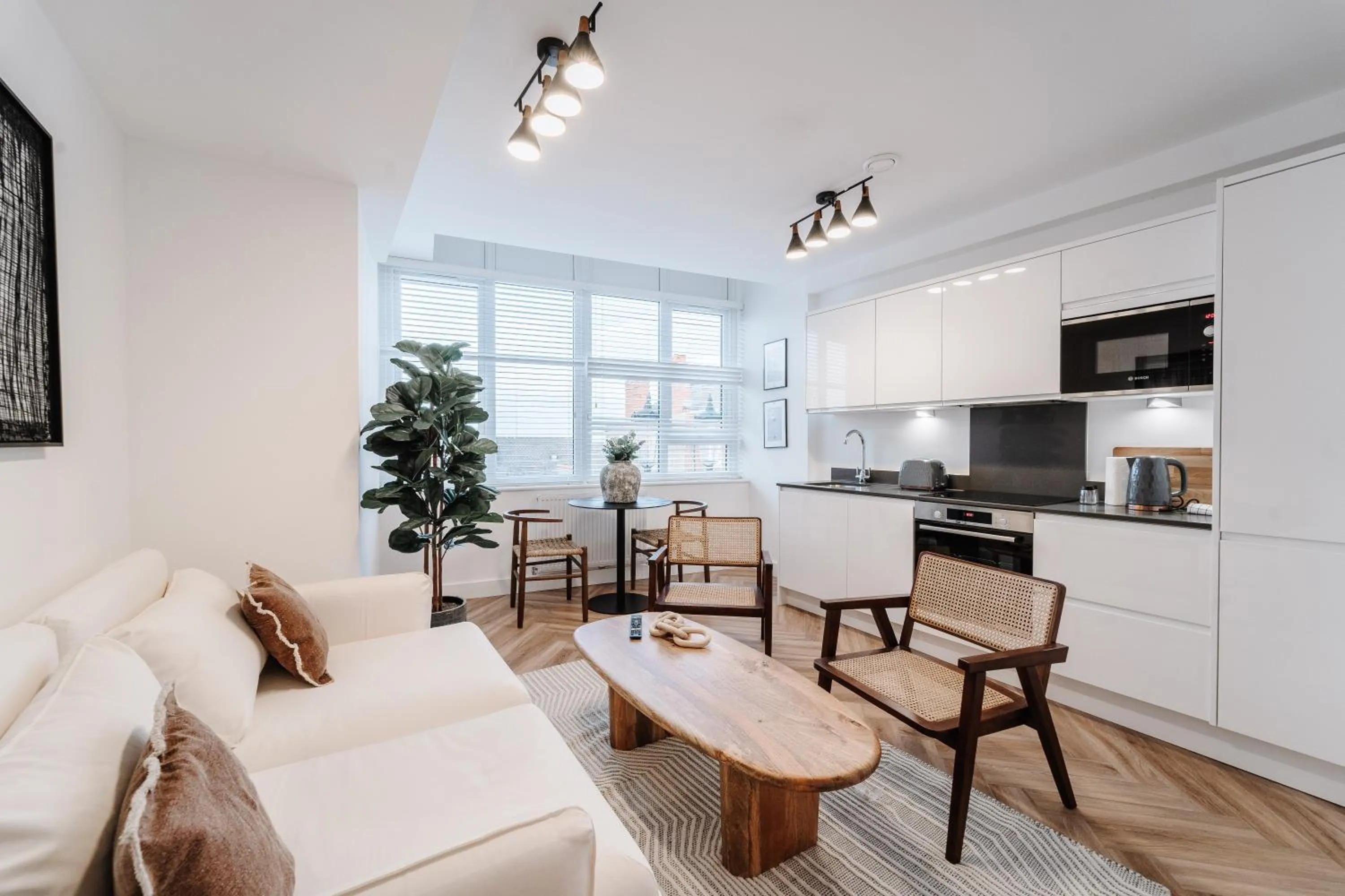 Living room in Royal House Stylish Apartments - Chester