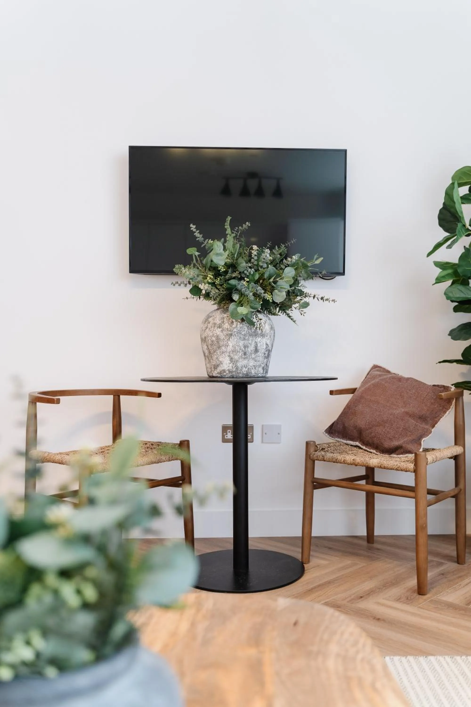 Seating area in Royal House Stylish Apartments - Chester