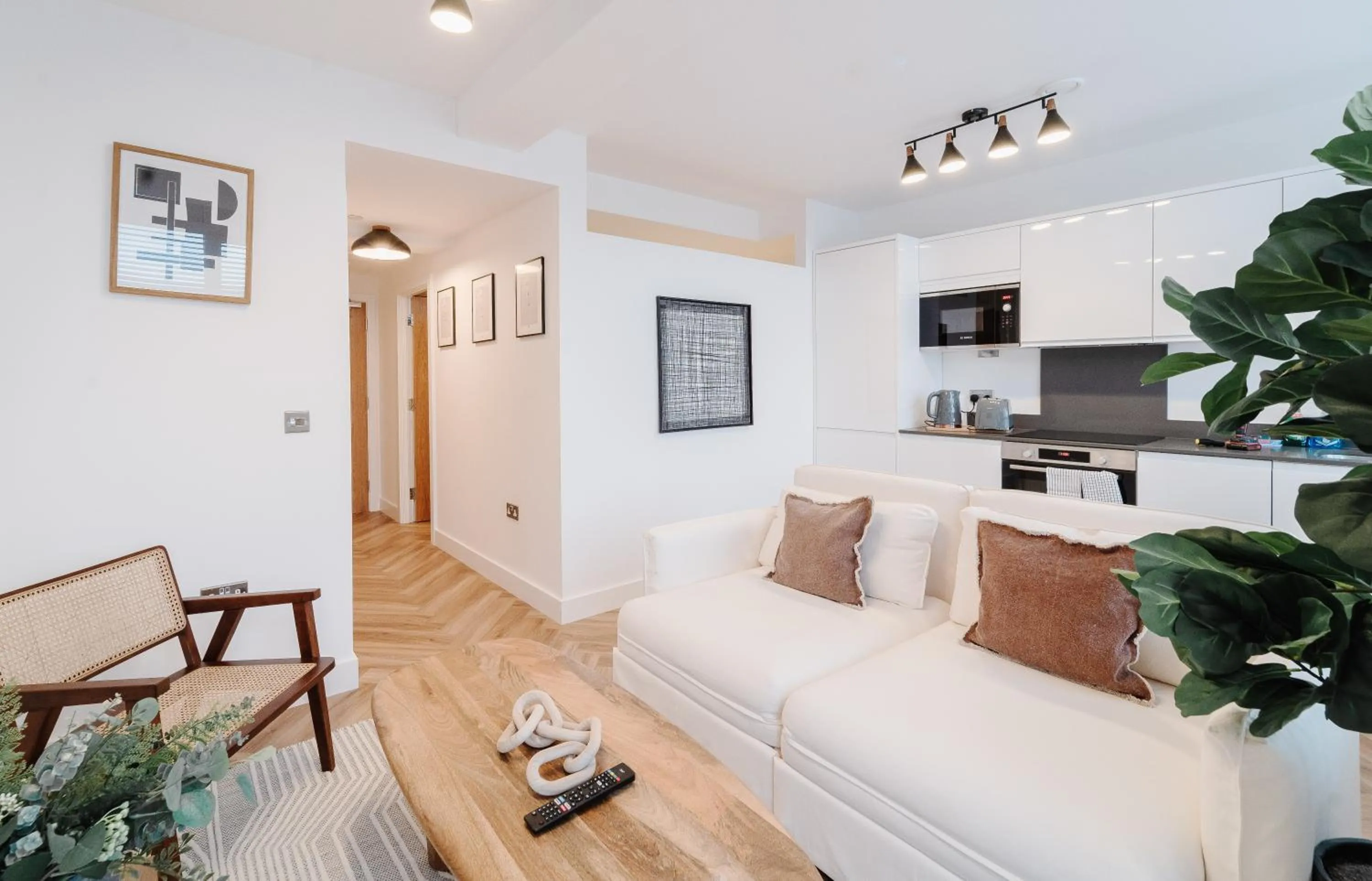 Living room in Royal House Stylish Apartments - Chester