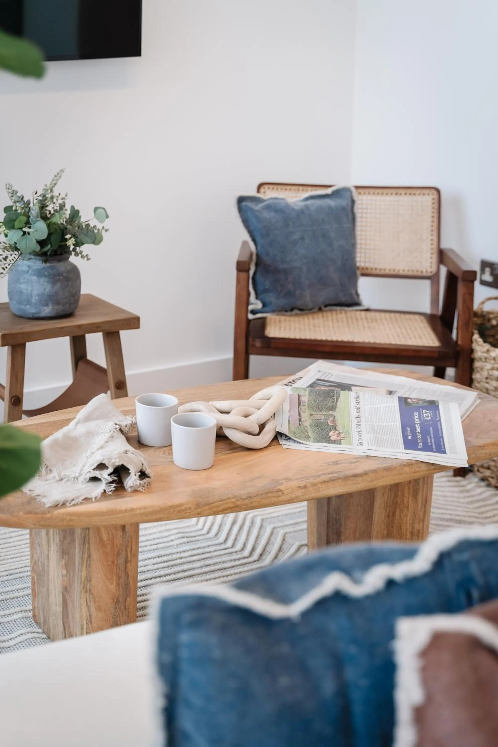 Seating area in Royal House Stylish Apartments - Chester