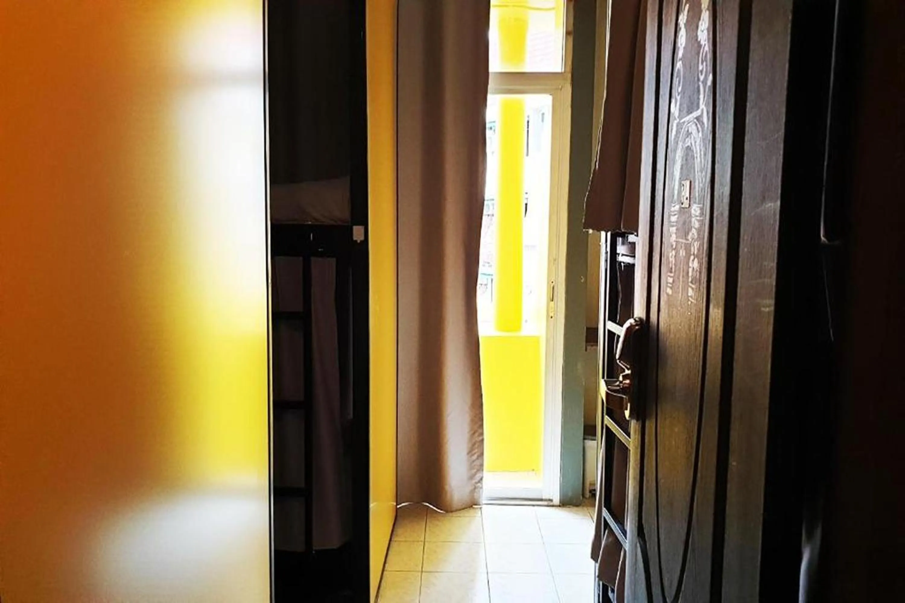 wardrobe in Beehive Phuket Old Town Hostel