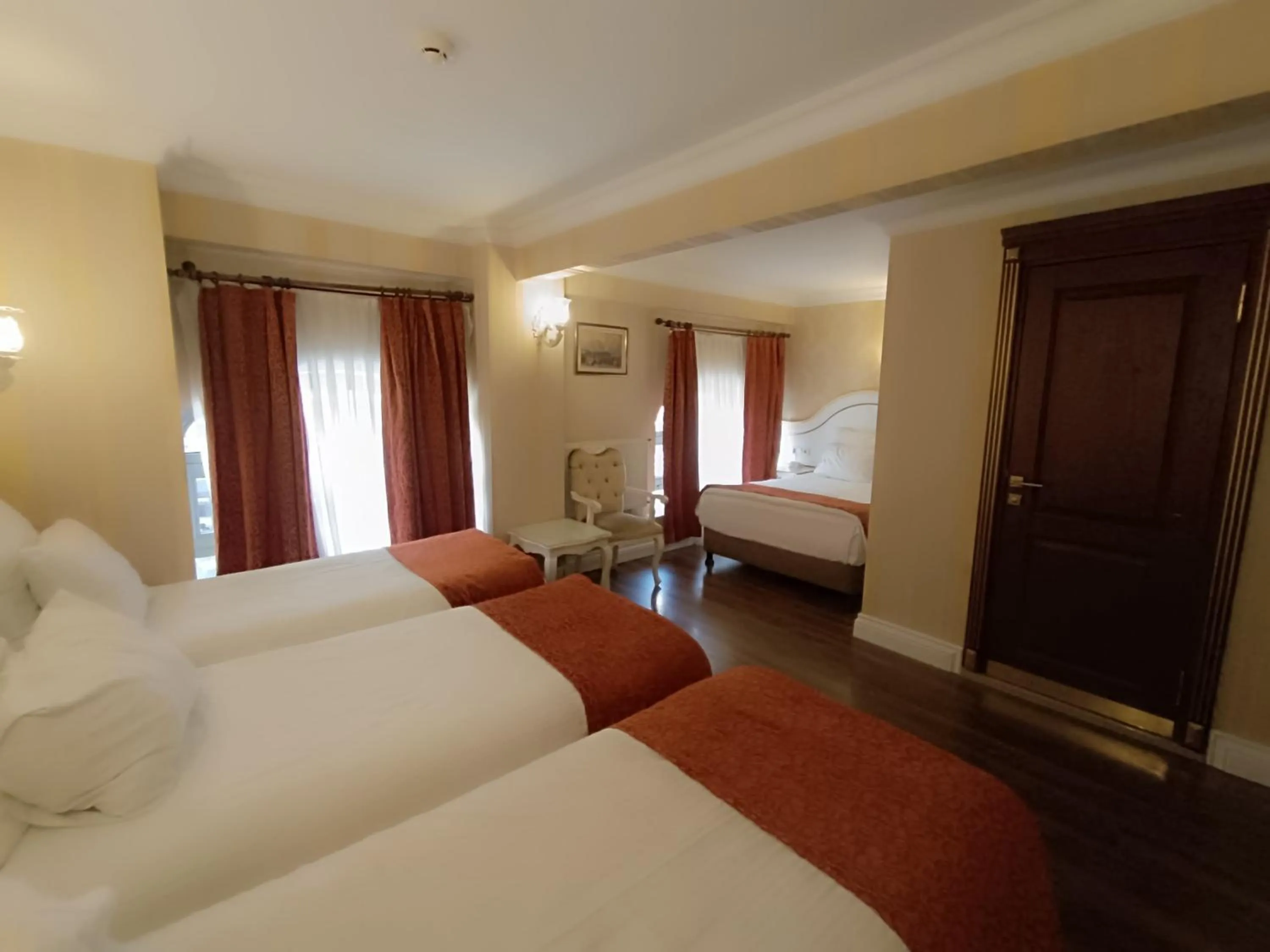 Bed in Golden Horn Hotel