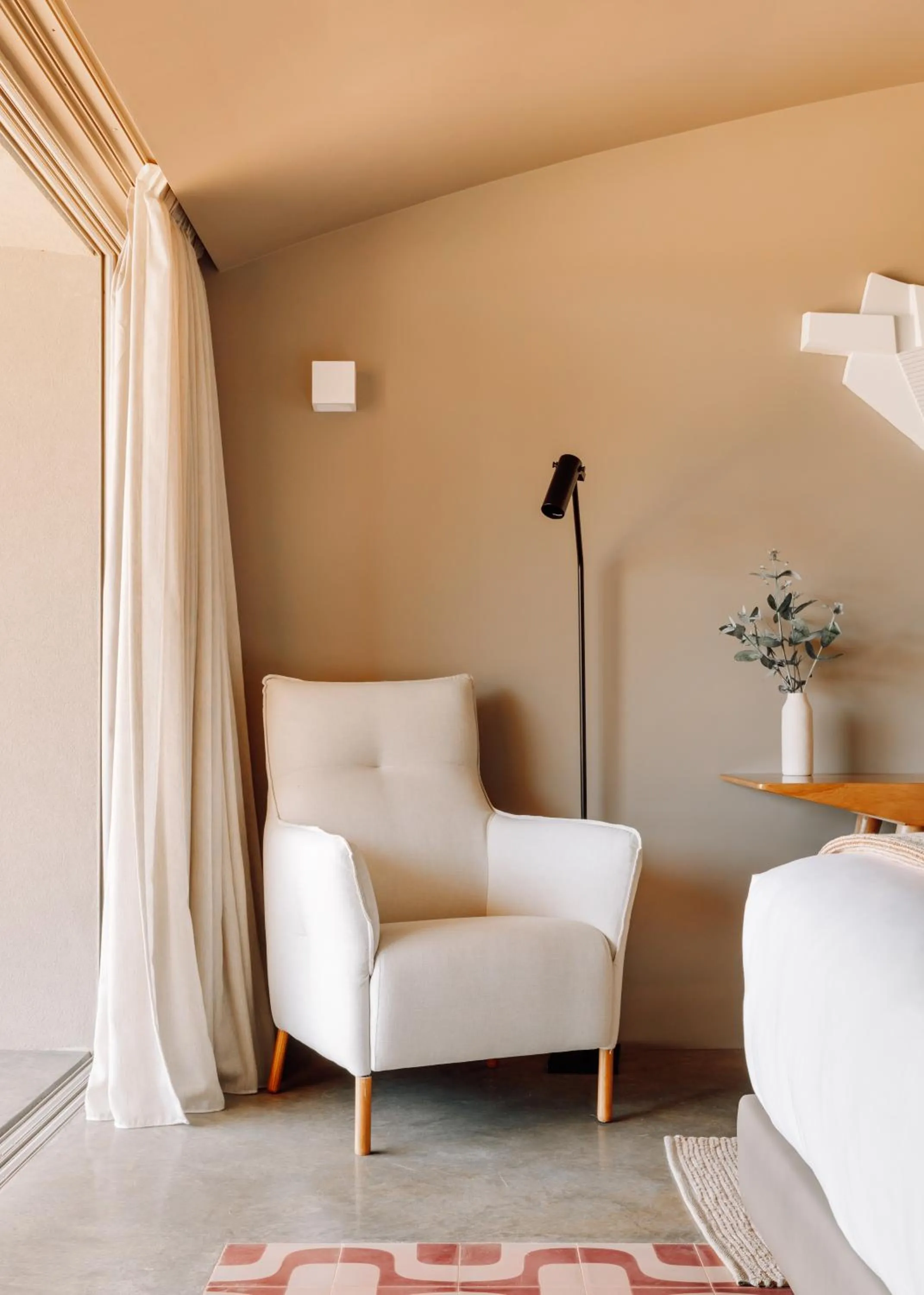 Seating area, Bed in Immerso Hotel, a Member of Design Hotels