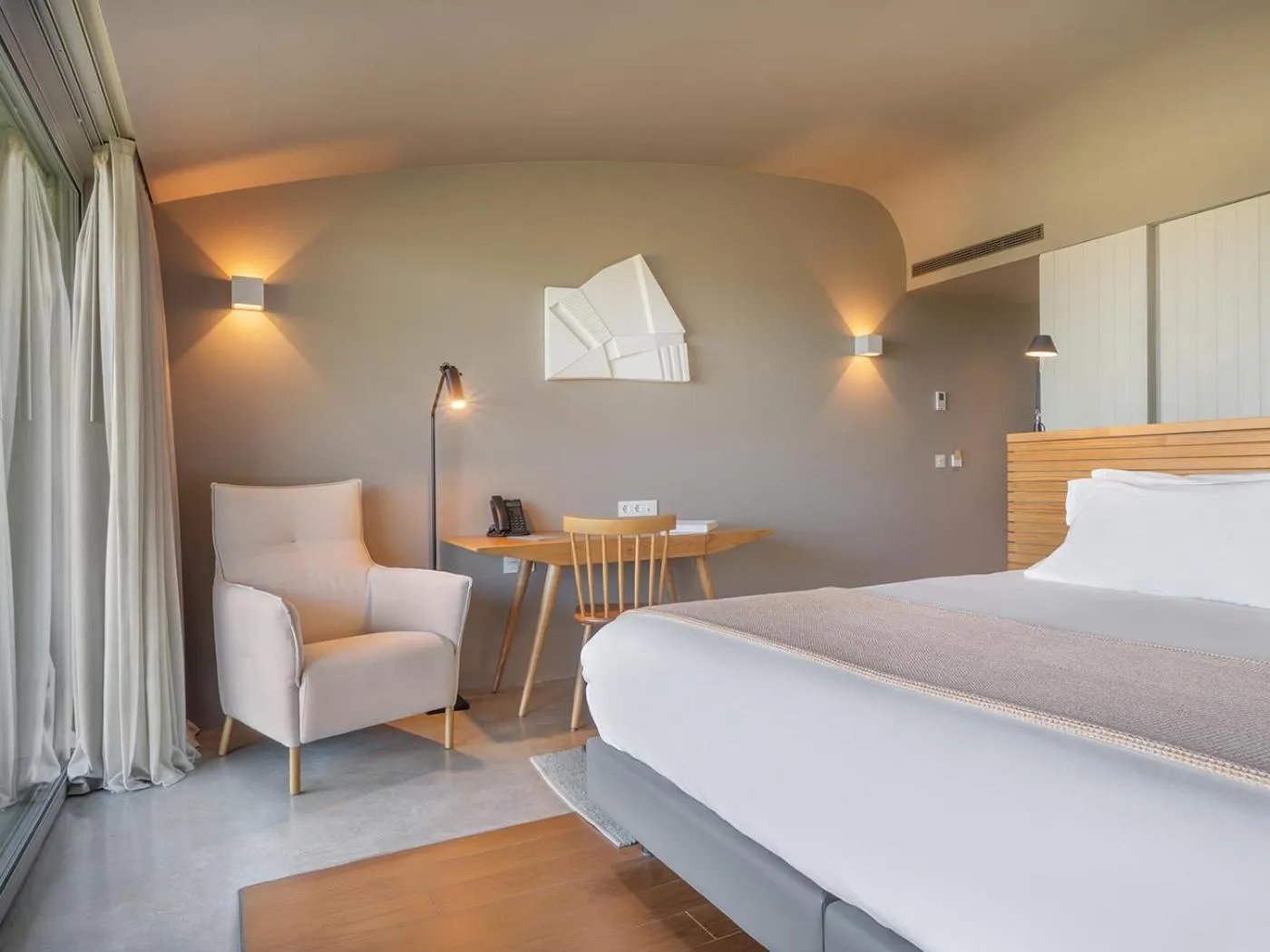 Bed in Immerso Hotel, a Member of Design Hotels