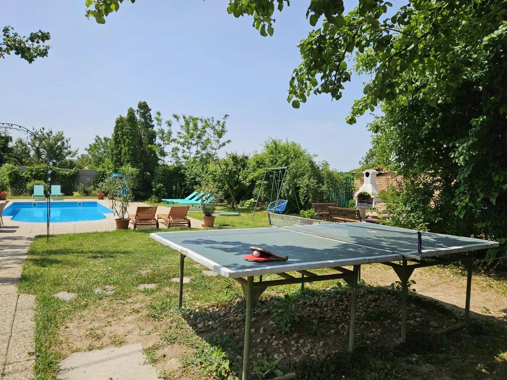 Garden in Penzión Emese