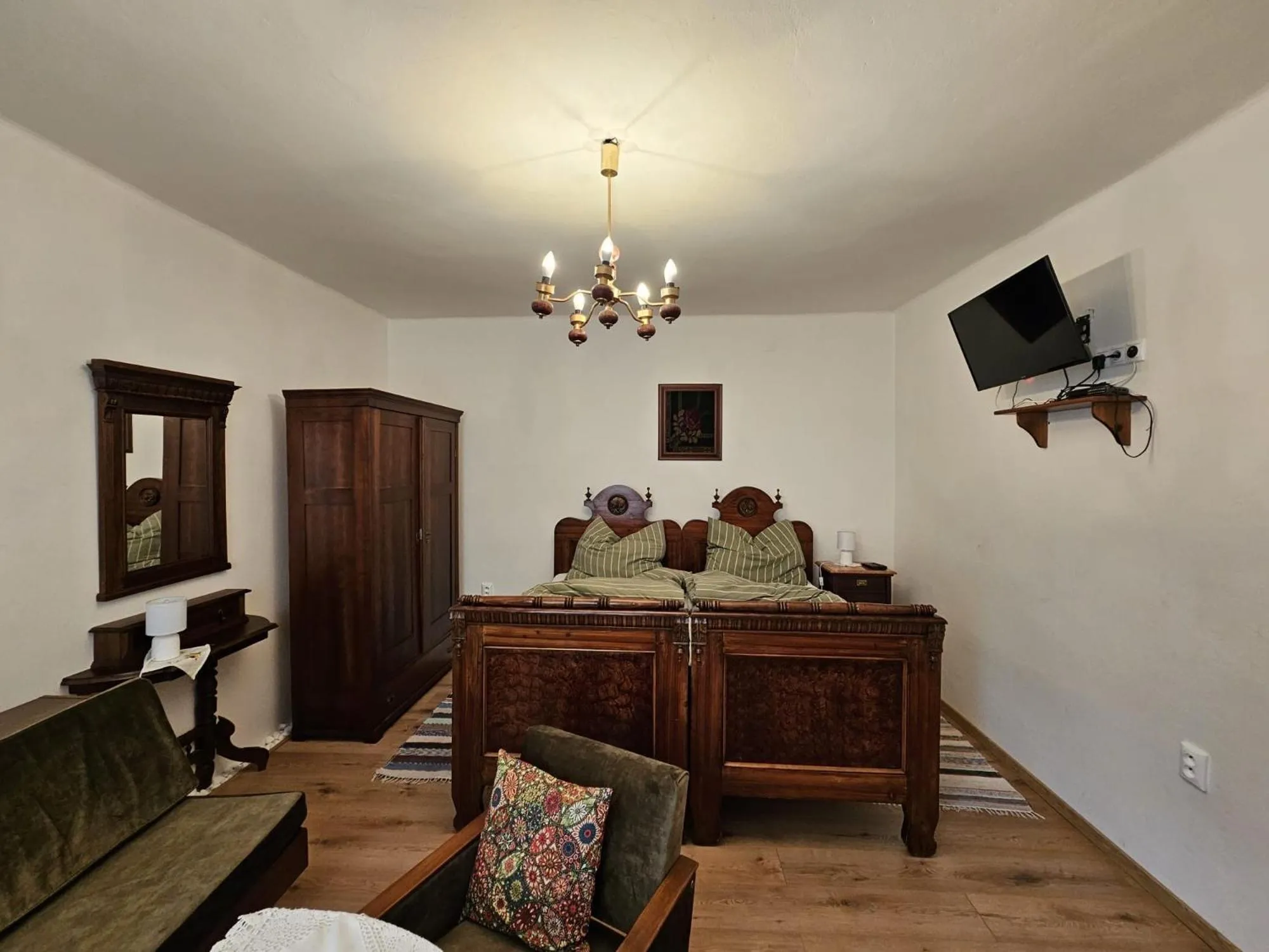 Bedroom in Penzión Emese