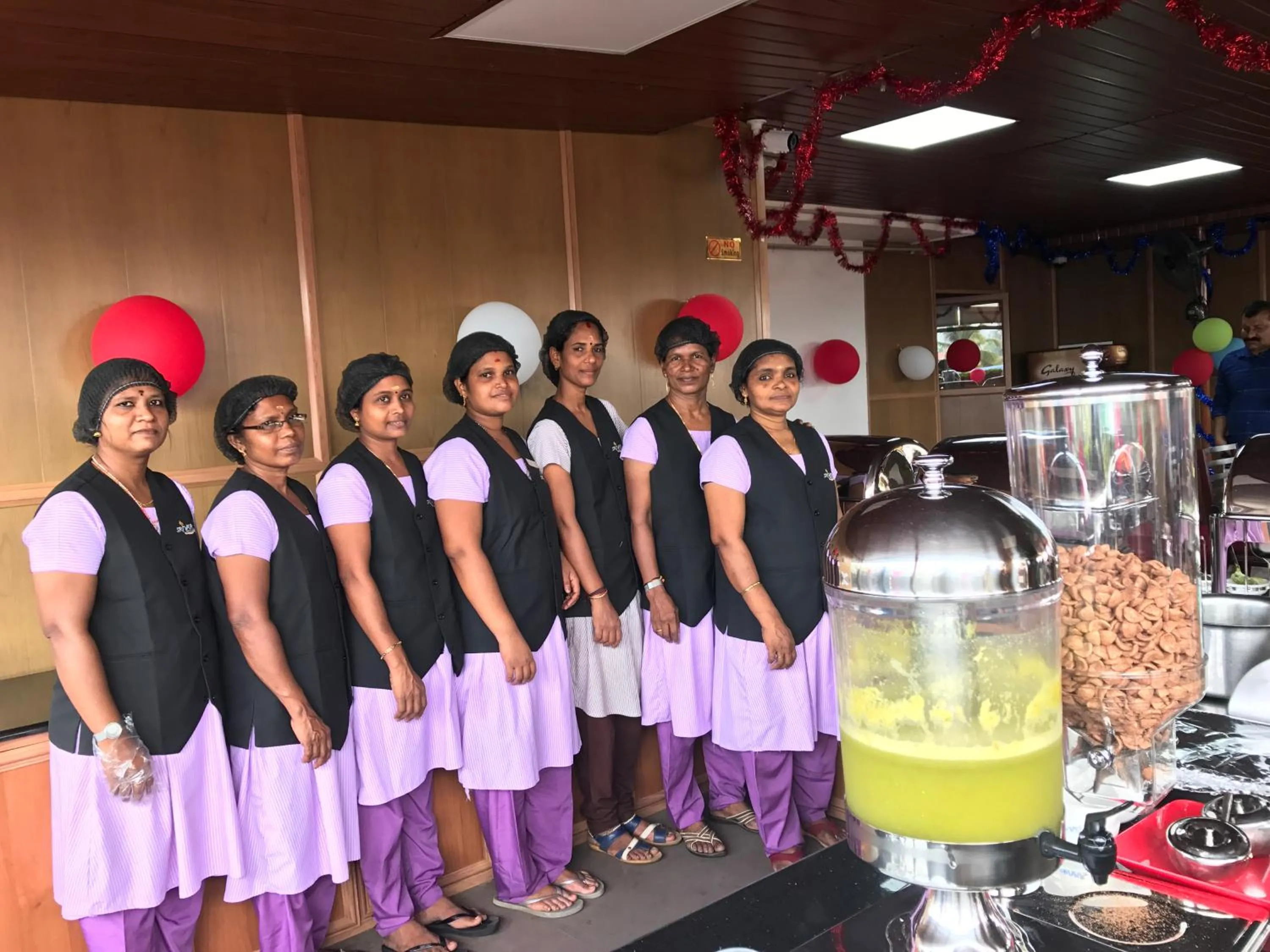 Staff in Srivar Hotels