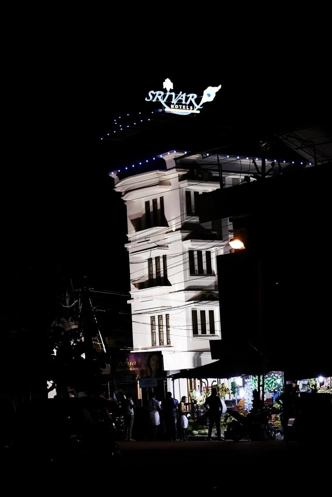 Facade/entrance in Srivar Hotels